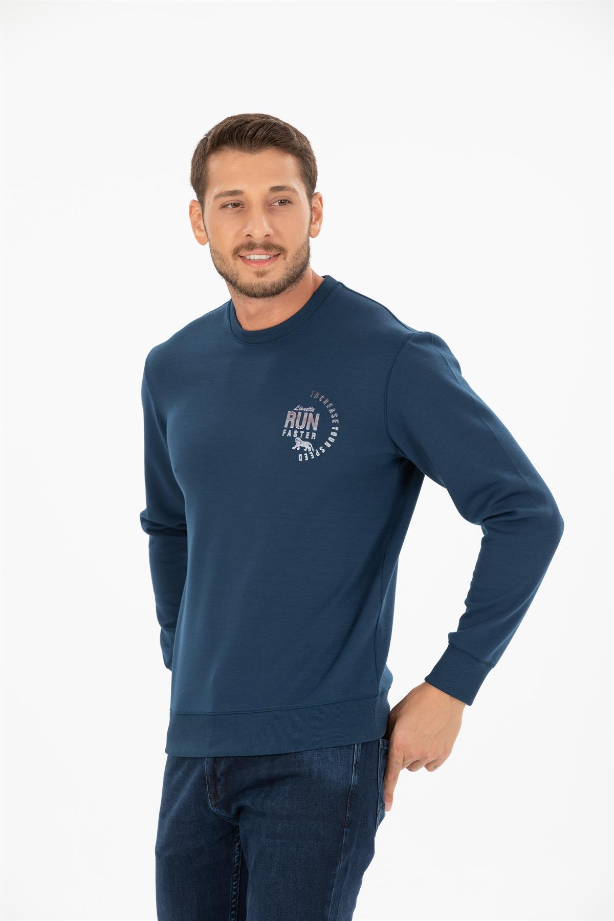 Yuvarlak Yaka Sweatshirt 