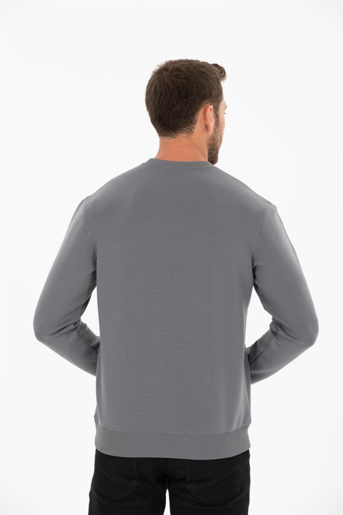 Yuvarlak Yaka Sweatshirt 