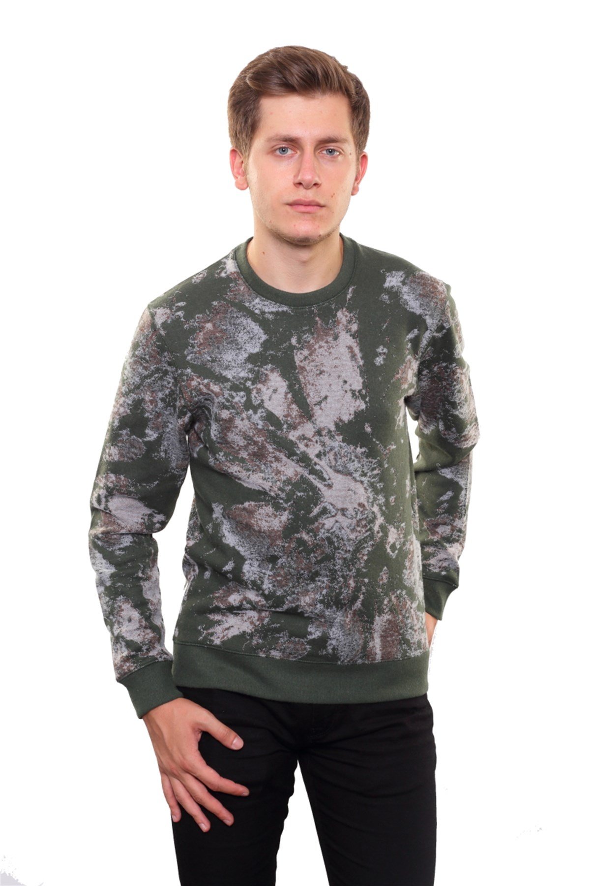Yuvarlak Yaka Sweatshirt 