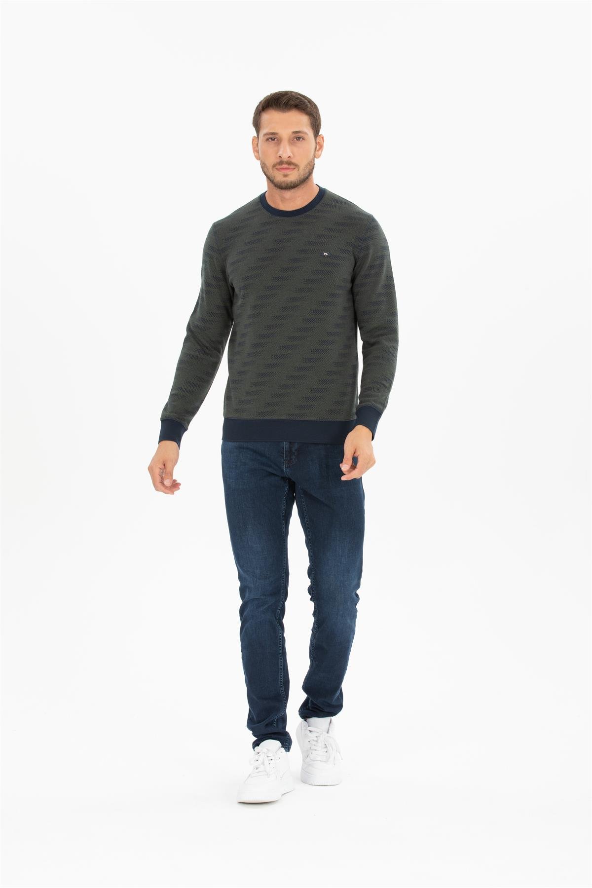 Yuvarlak Yaka Sweatshirt 