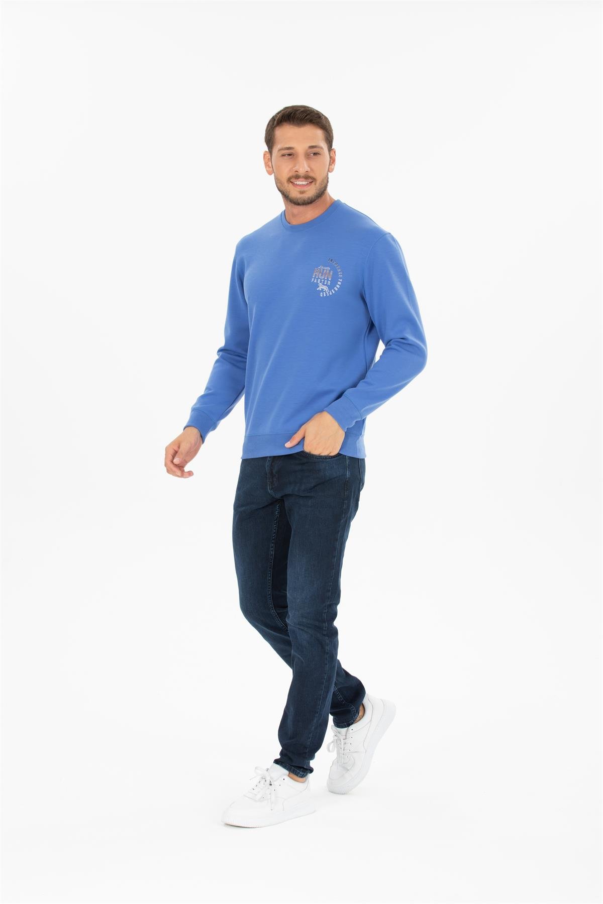 Yuvarlak Yaka Sweatshirt 