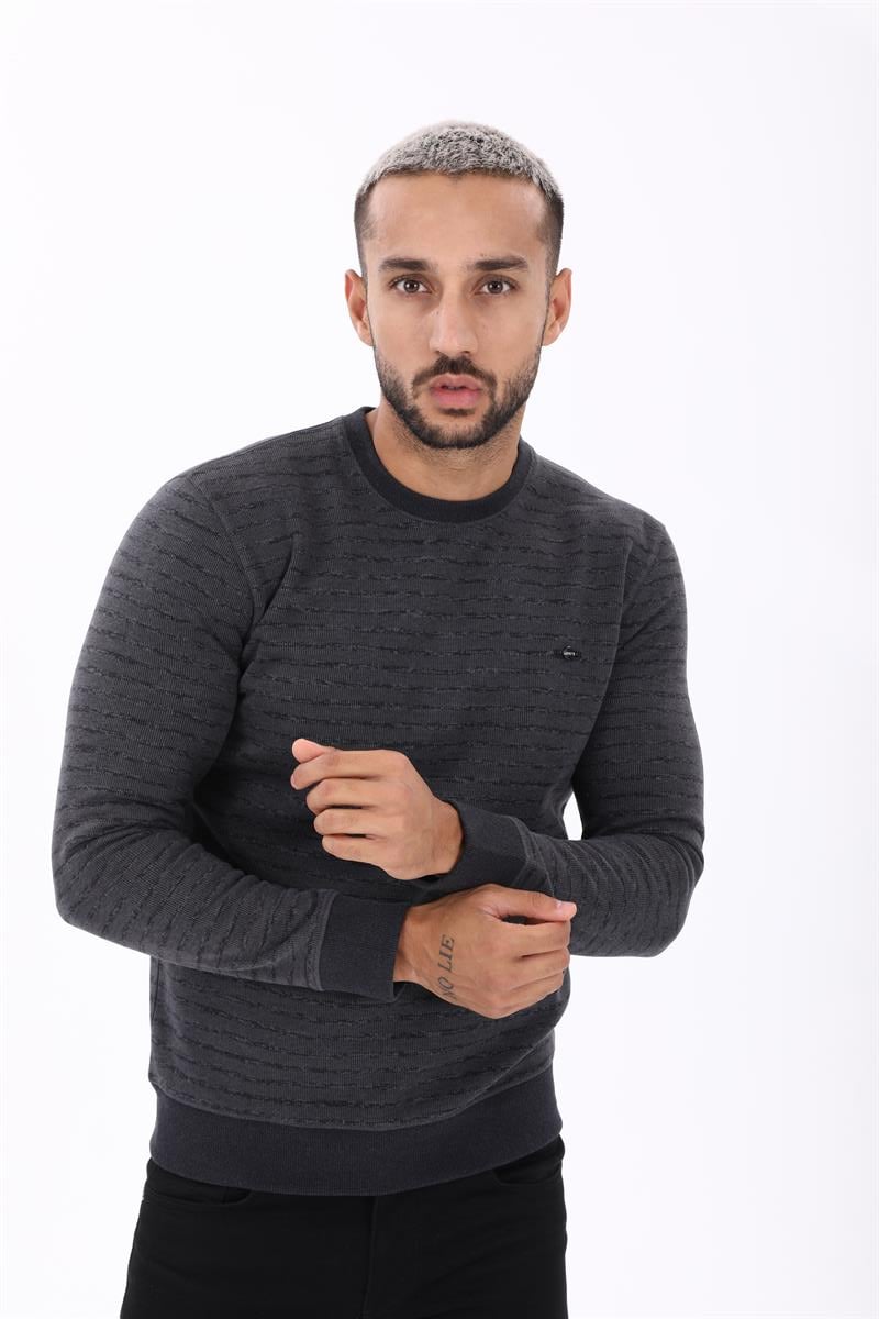 Yuvarlak Yaka Sweatshirt 