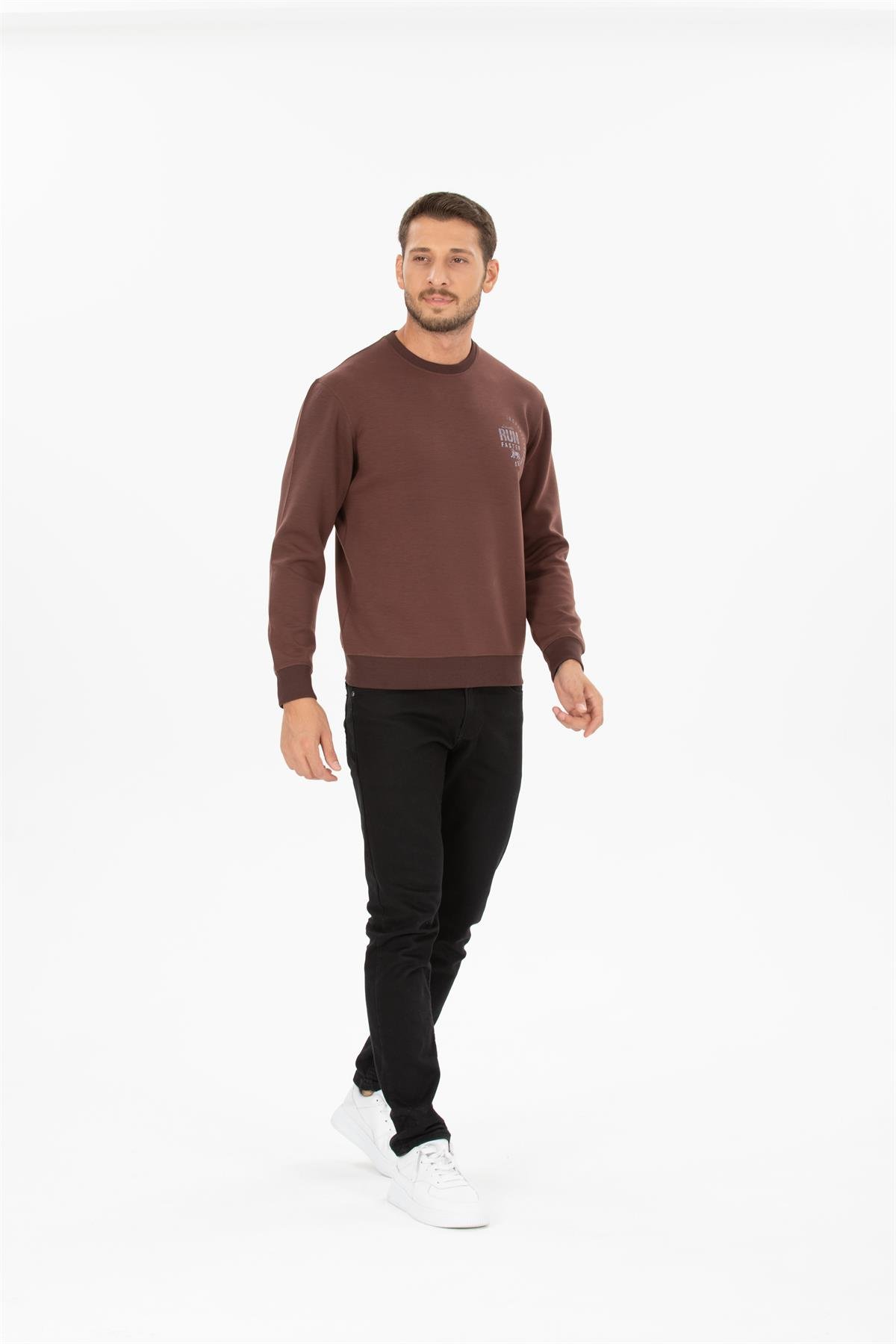 Yuvarlak Yaka Sweatshirt 