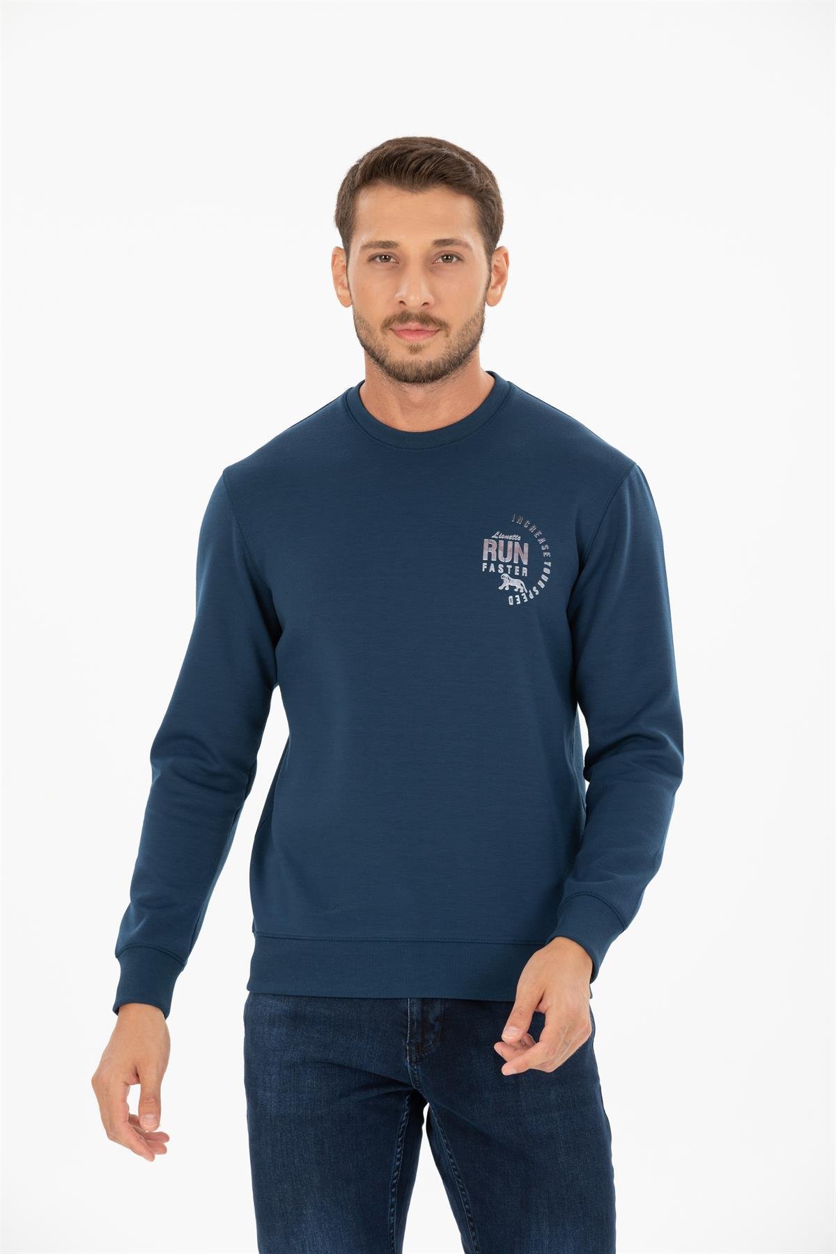 Yuvarlak Yaka Sweatshirt 