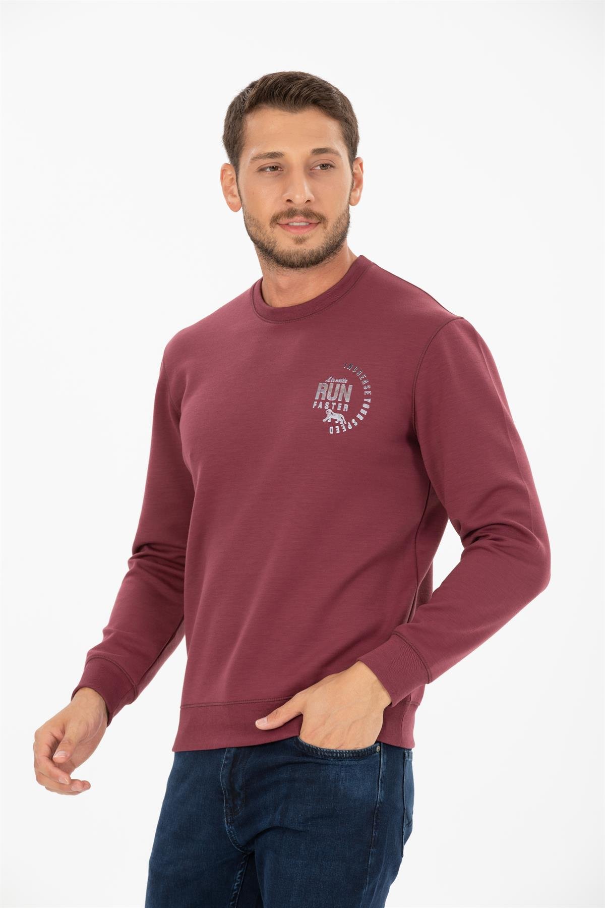 Yuvarlak Yaka Sweatshirt 