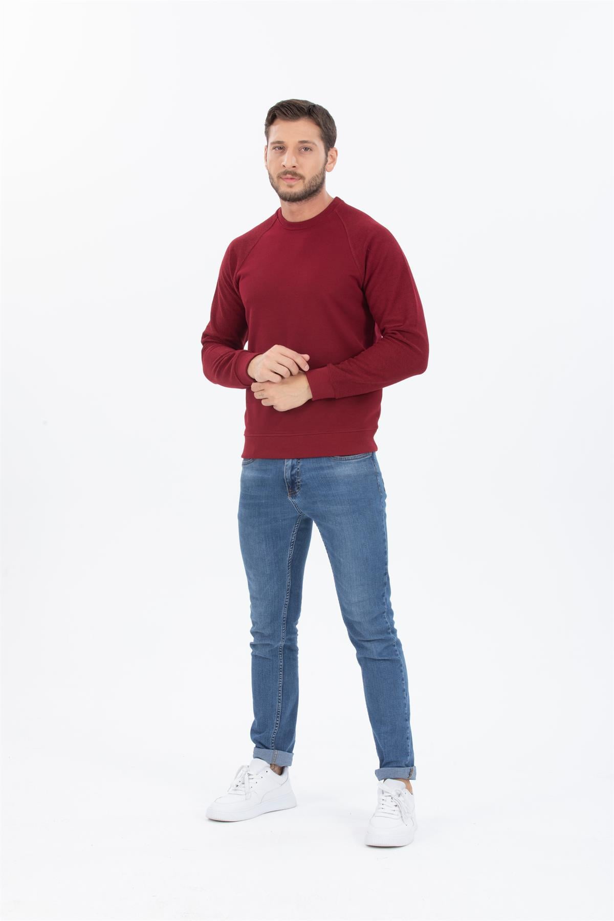 Yuvarlak Yaka Sweatshirt 