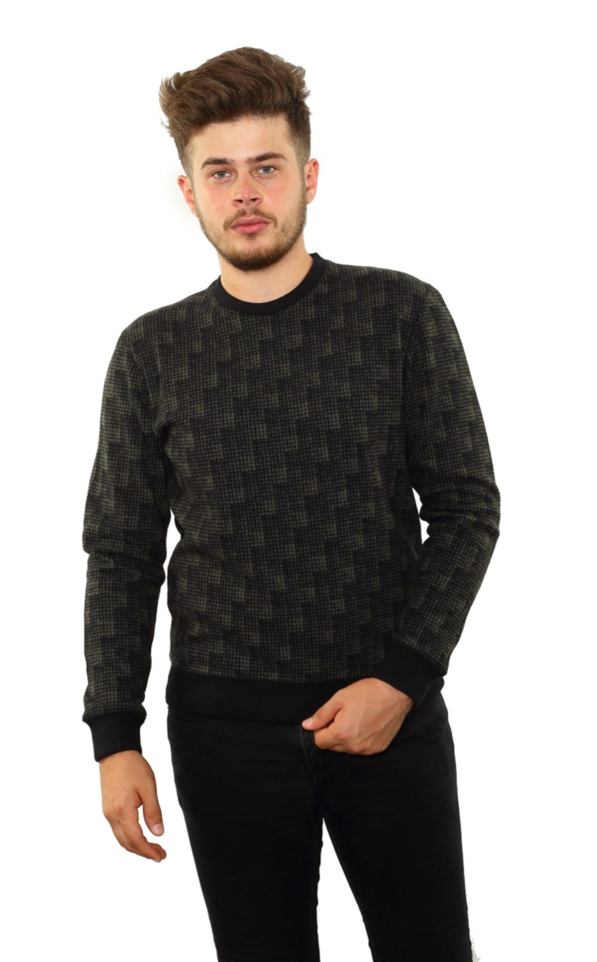 Yuvarlak Yaka Sweatshirt 
