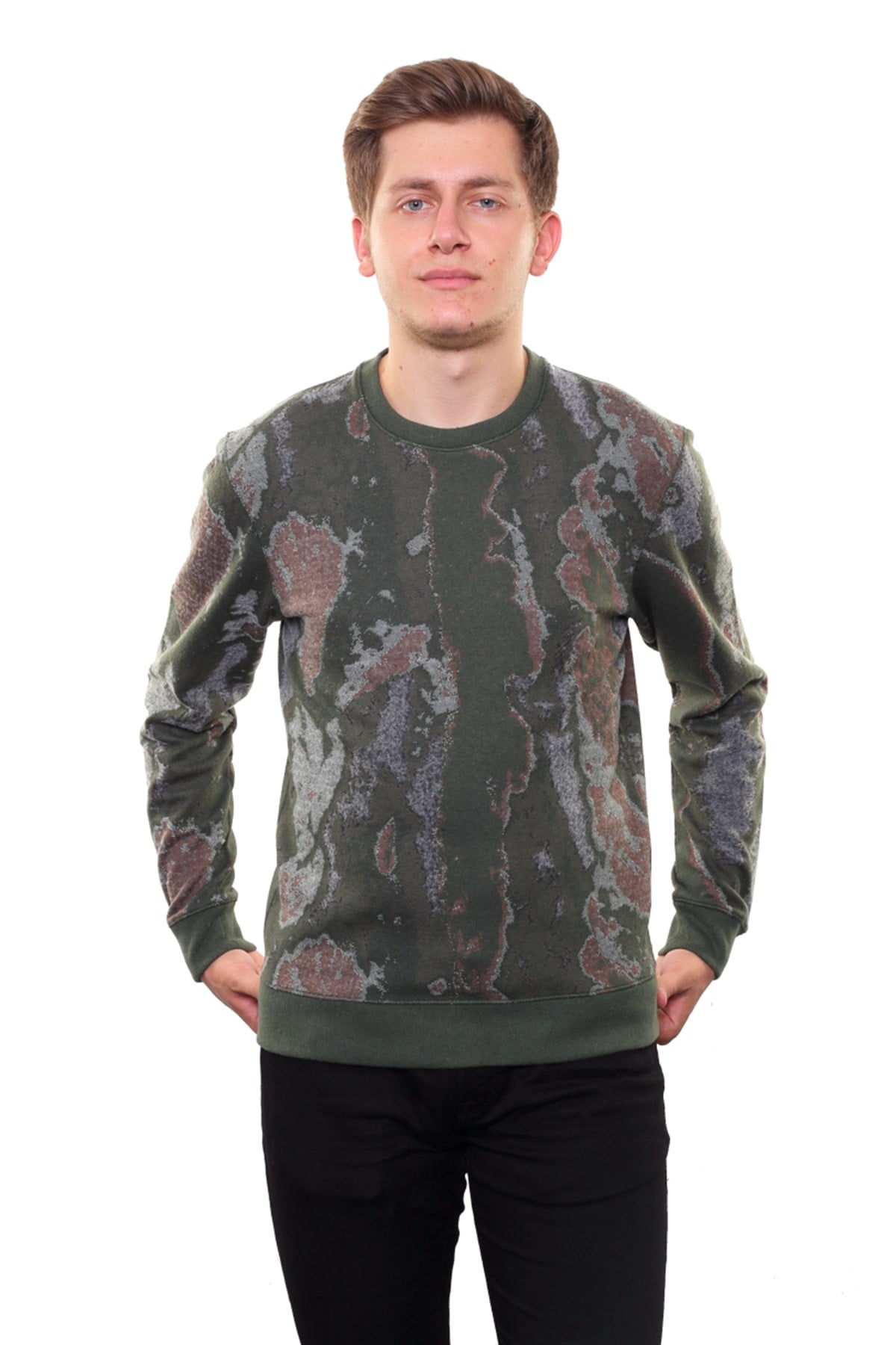Yuvarlak Yaka Sweatshirt 