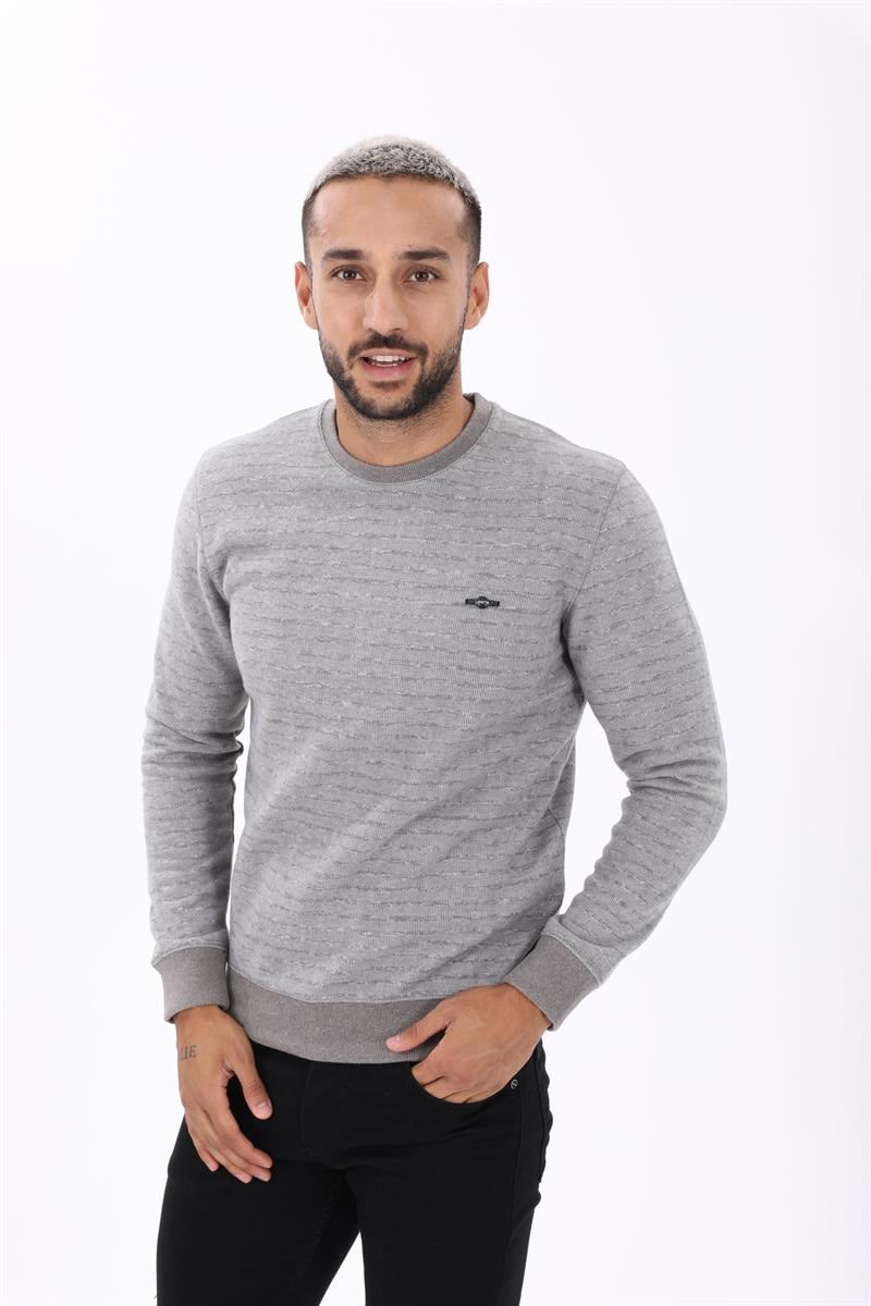 Yuvarlak Yaka Sweatshirt 