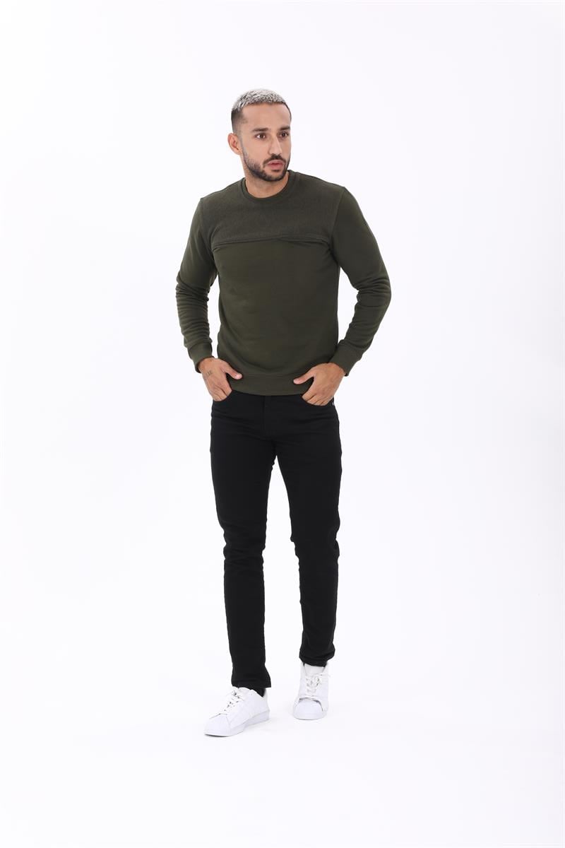 Yuvarlak Yaka Sweatshirt 