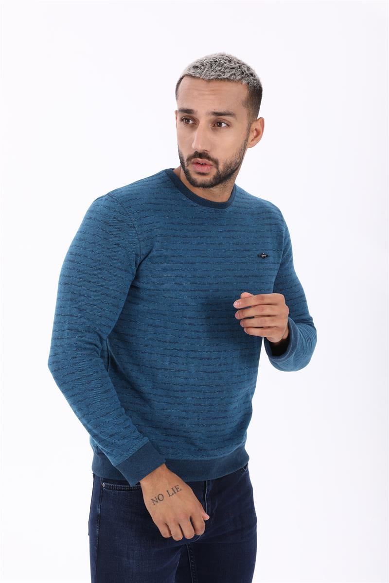 Yuvarlak Yaka Sweatshirt 