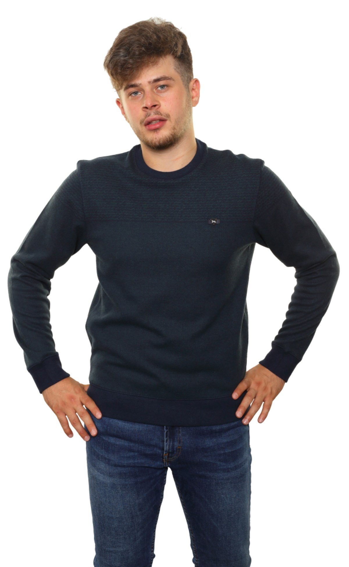 Yuvarlak Yaka Sweatshirt 