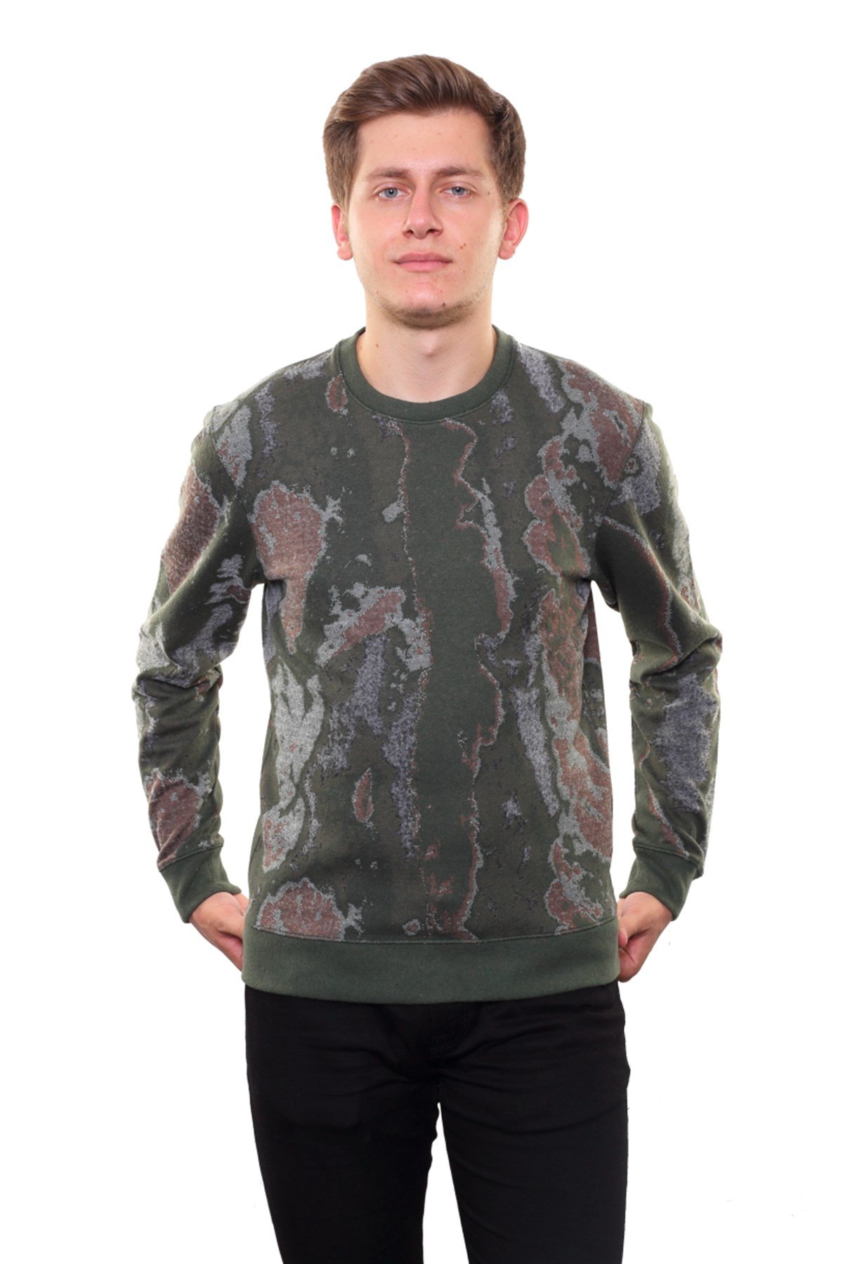 Yuvarlak Yaka Sweatshirt 