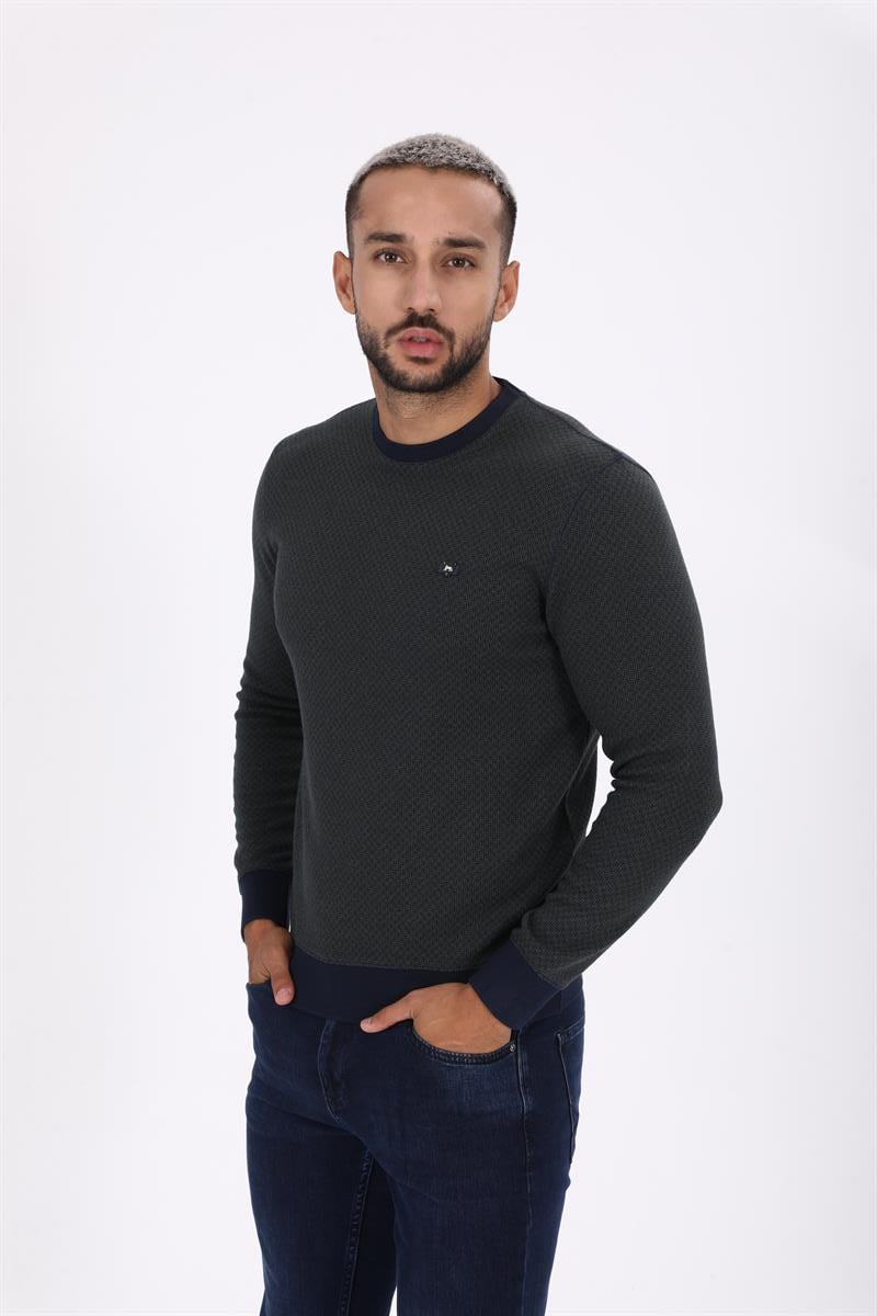Yuvarlak Yaka Sweatshirt 