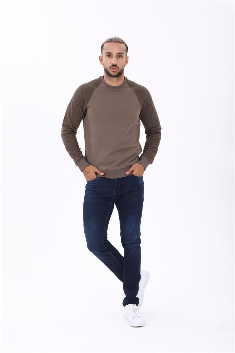 Yuvarlak Yaka Sweatshirt 