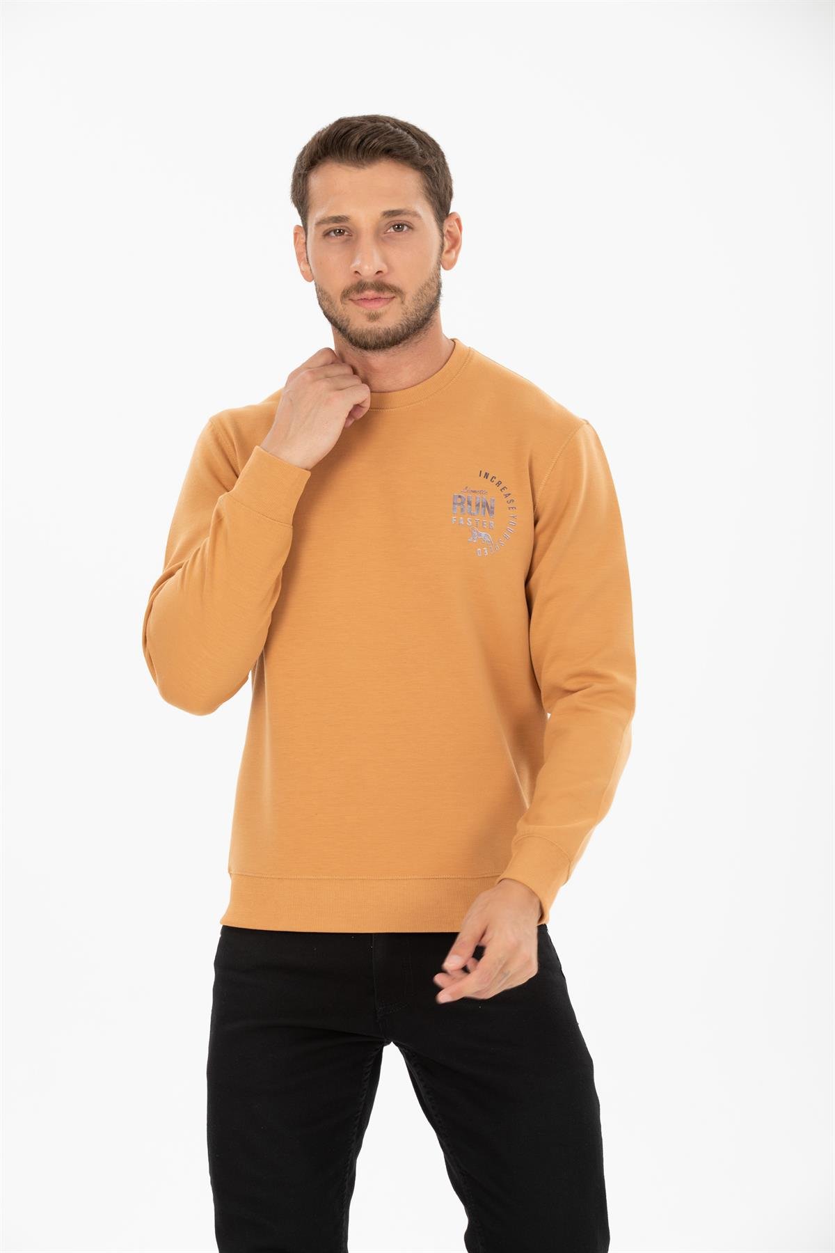 Yuvarlak Yaka Sweatshirt 