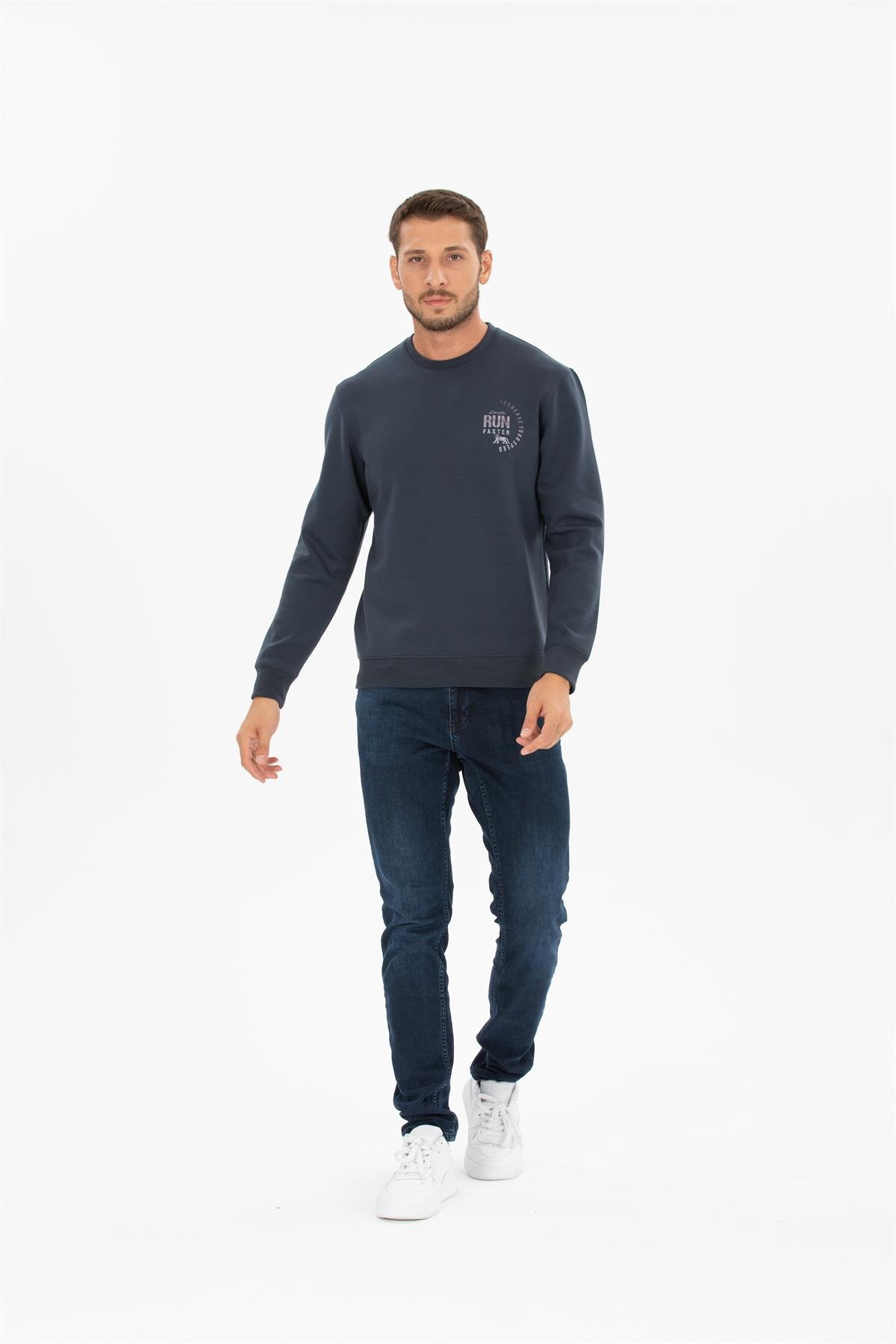 Yuvarlak Yaka Sweatshirt 