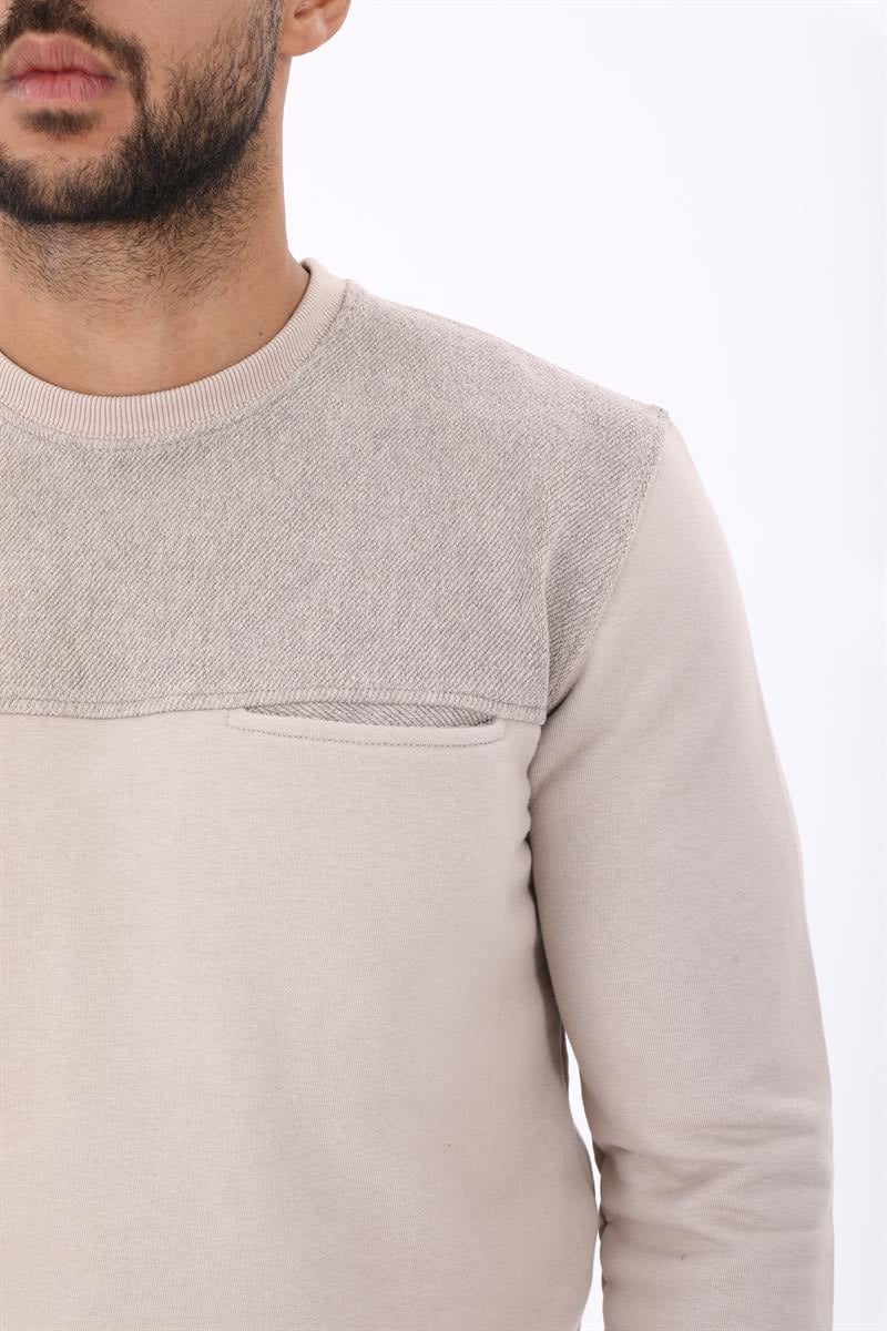 Yuvarlak Yaka Sweatshirt 