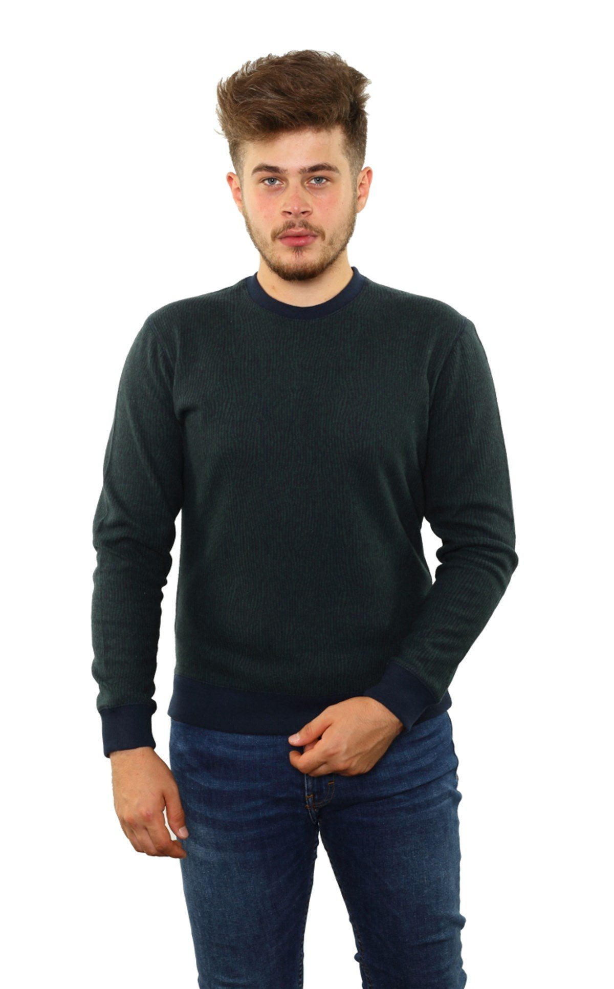 Yuvarlak Yaka Sweatshirt 