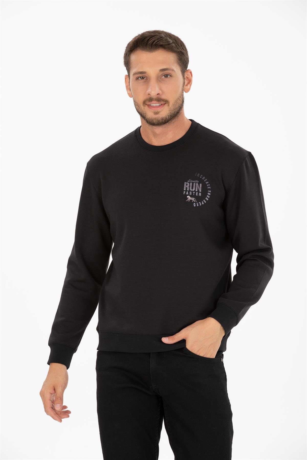 Yuvarlak Yaka Sweatshirt 