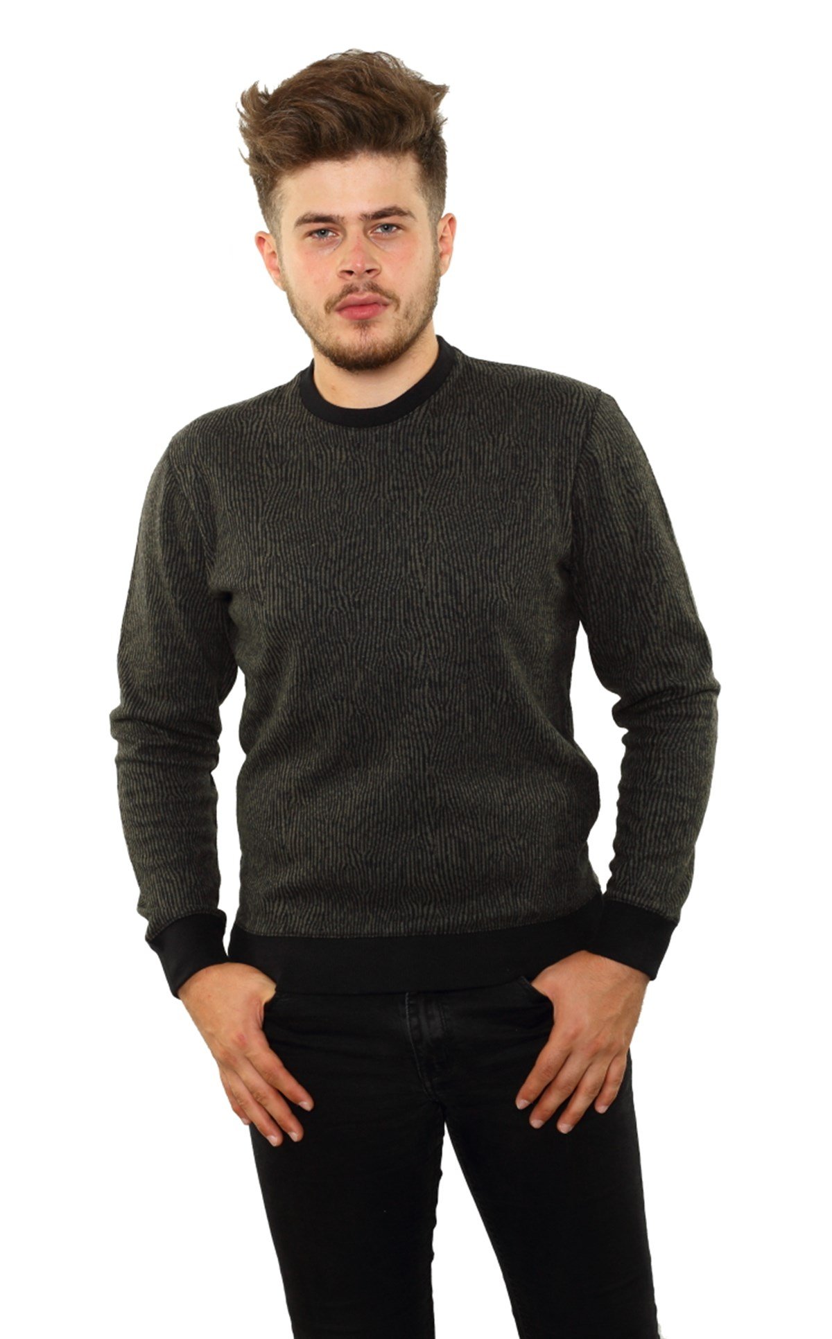 Yuvarlak Yaka Sweatshirt 