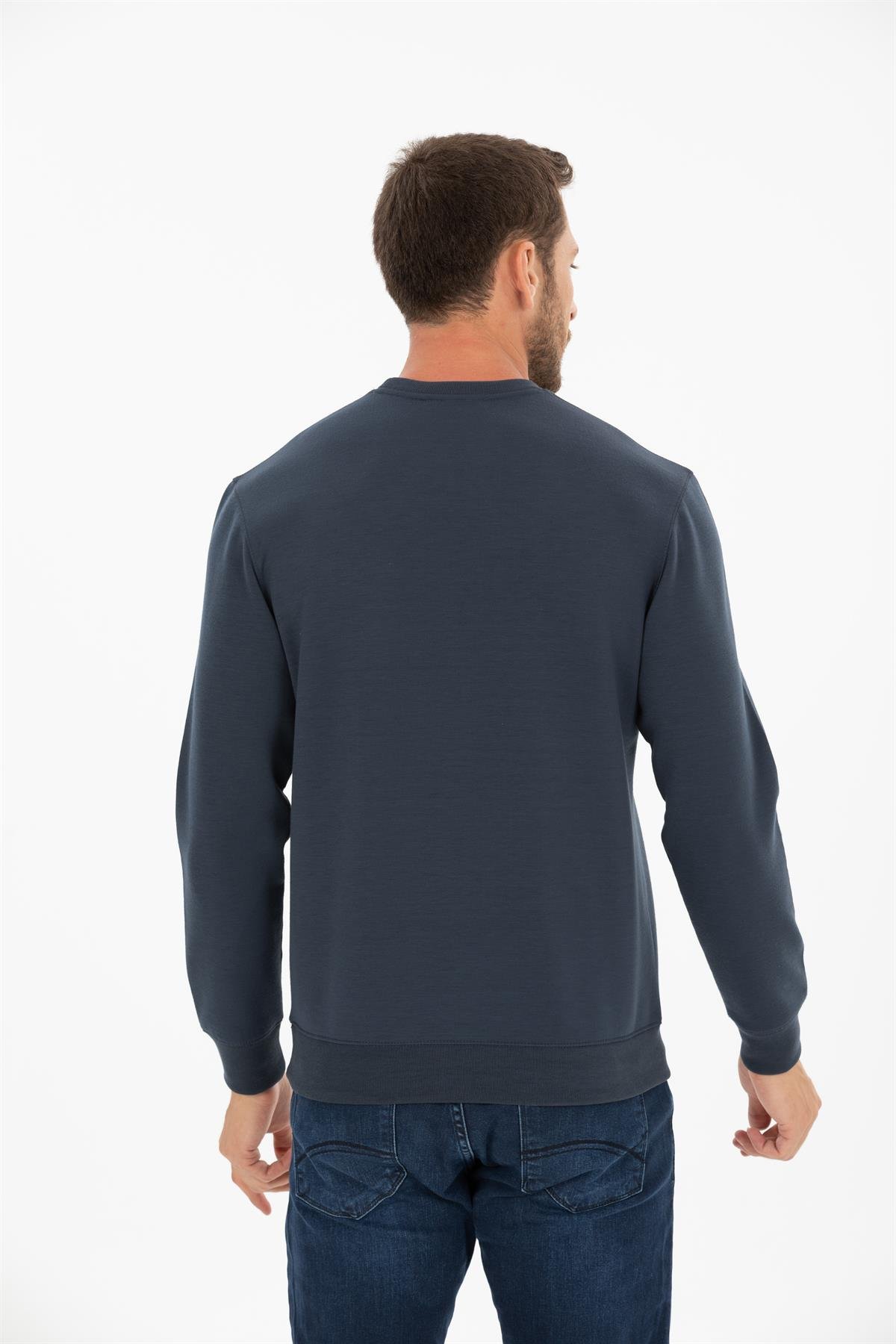 Yuvarlak Yaka Sweatshirt 