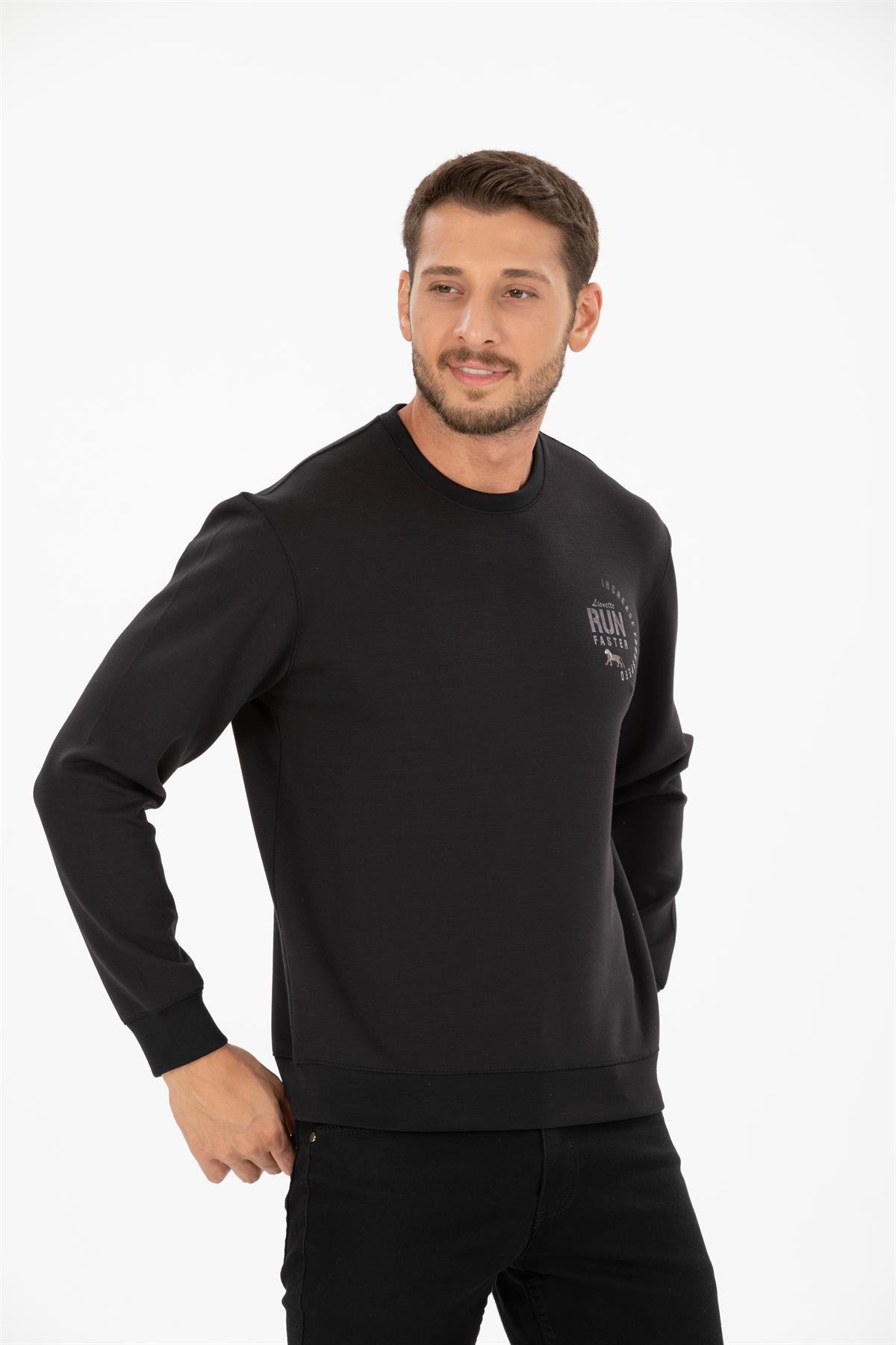 Yuvarlak Yaka Sweatshirt 