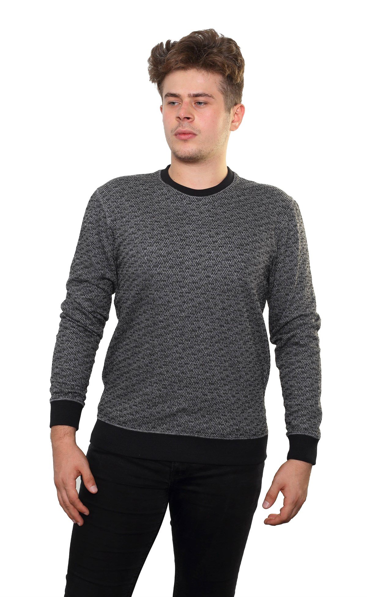 Yuvarlak Yaka Sweatshirt KM-54