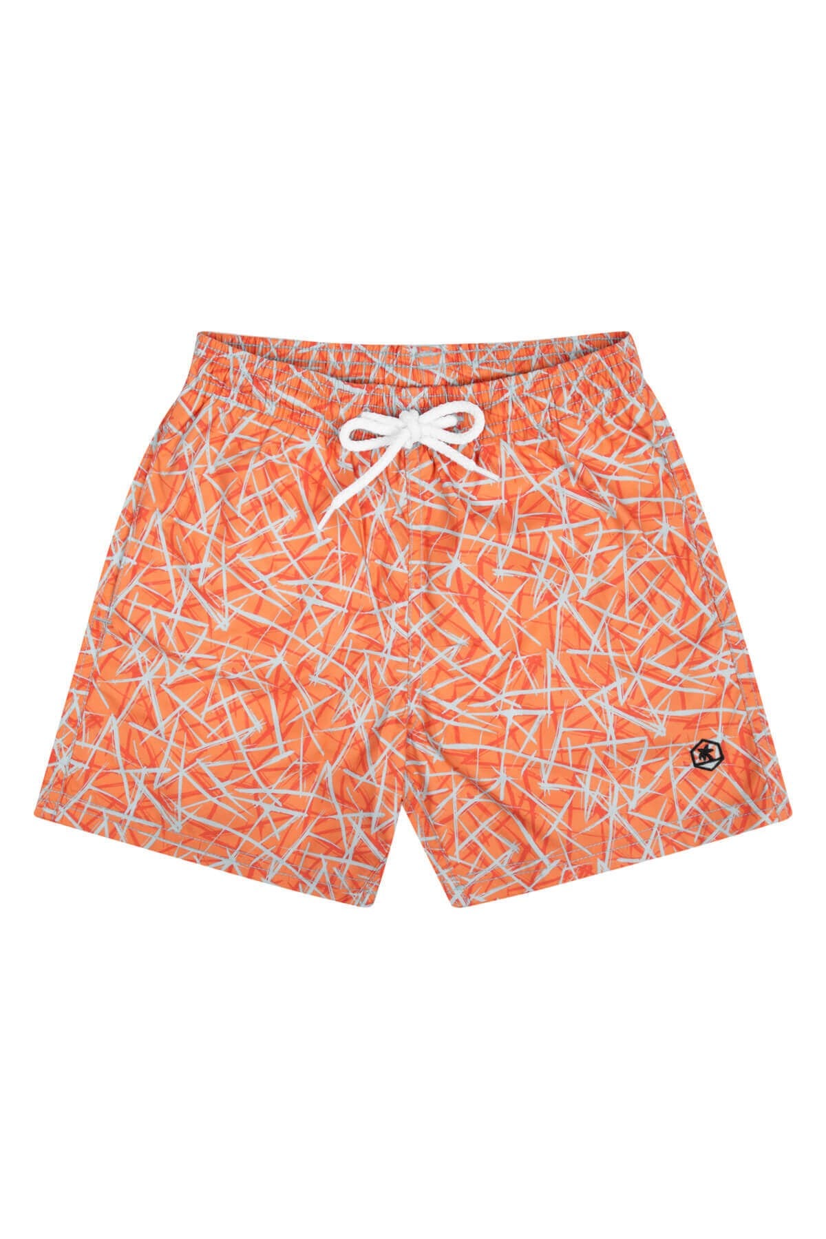 Dax Kids - Desenli çocuk deniz şortu