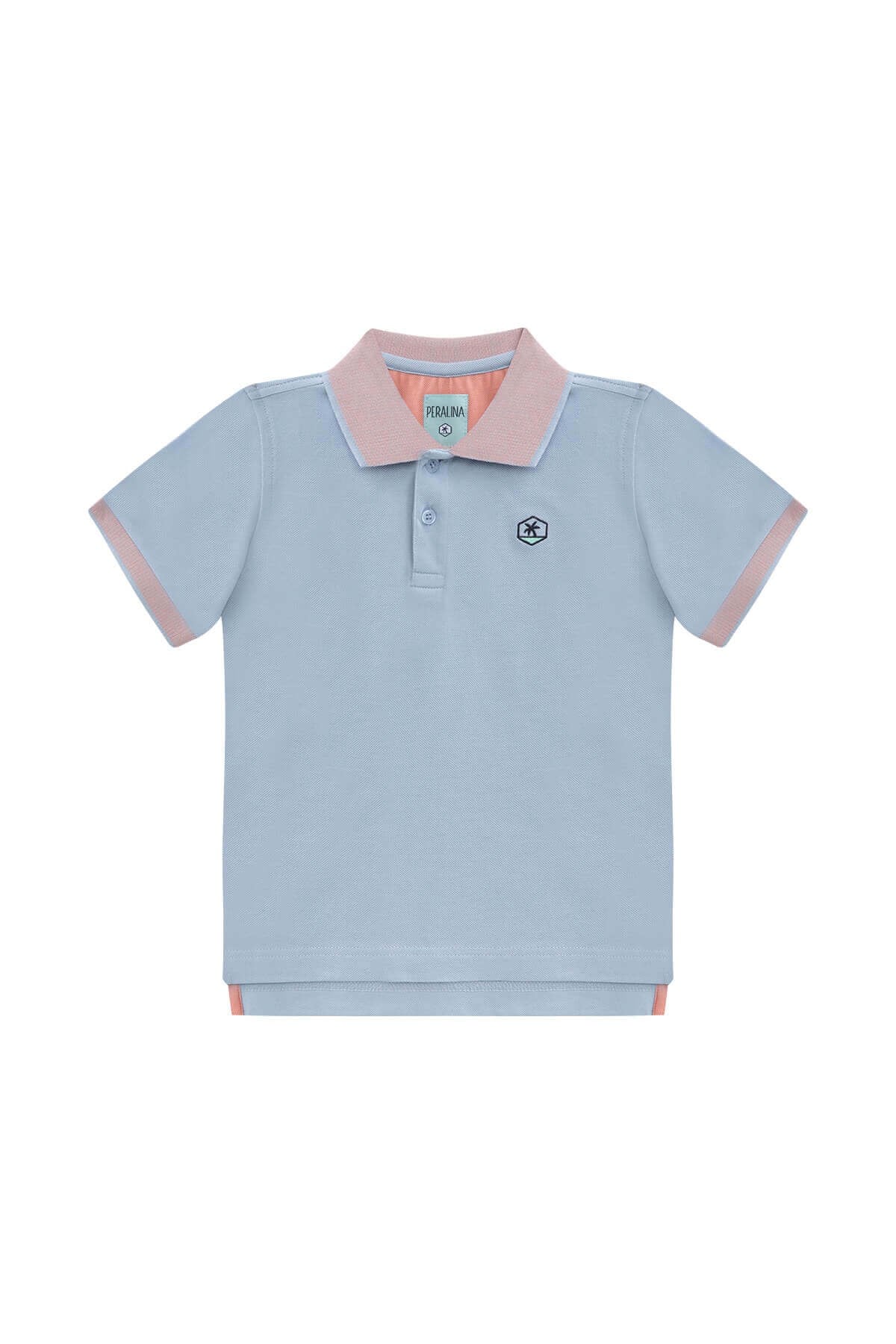 Denny Kids- Mavi Polo Yaka T-shirt