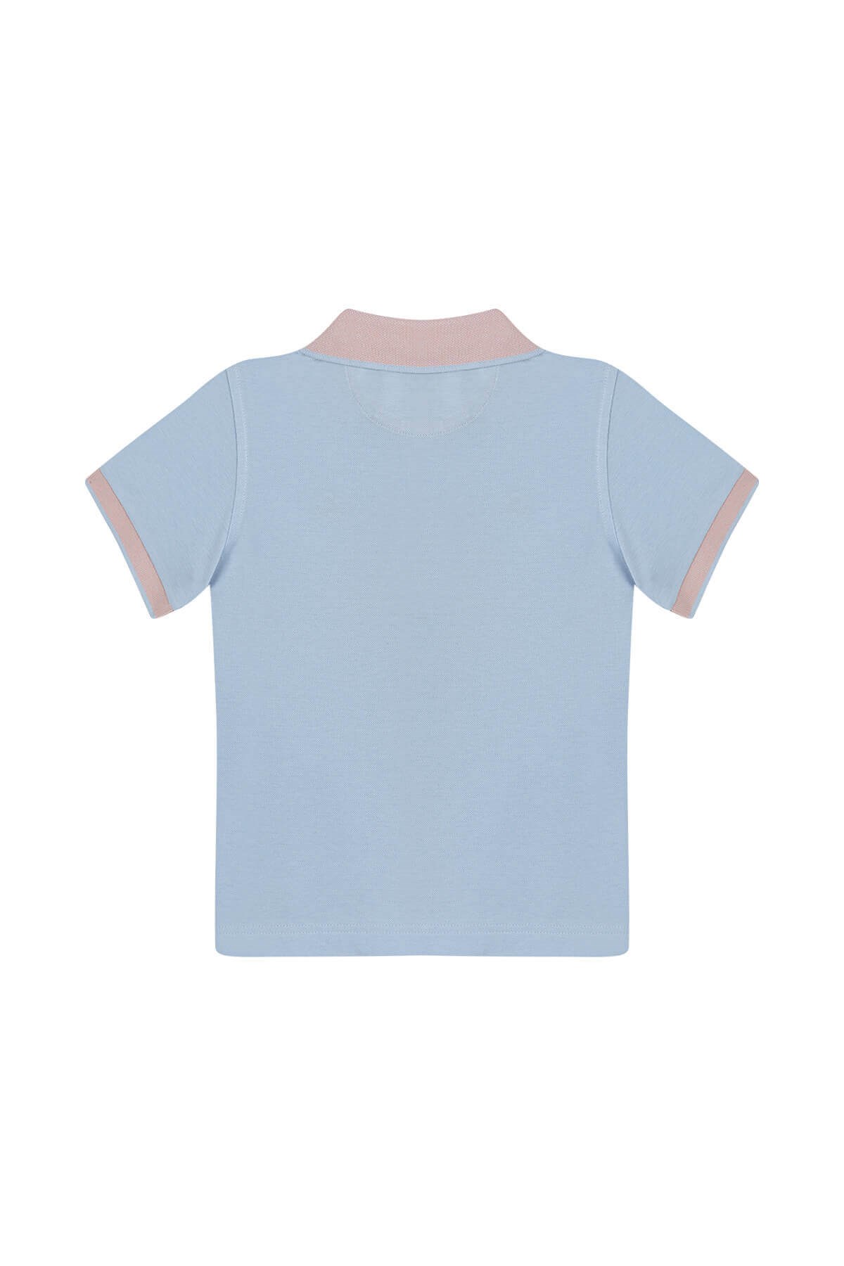 Denny Kids- Mavi Polo Yaka T-shirt