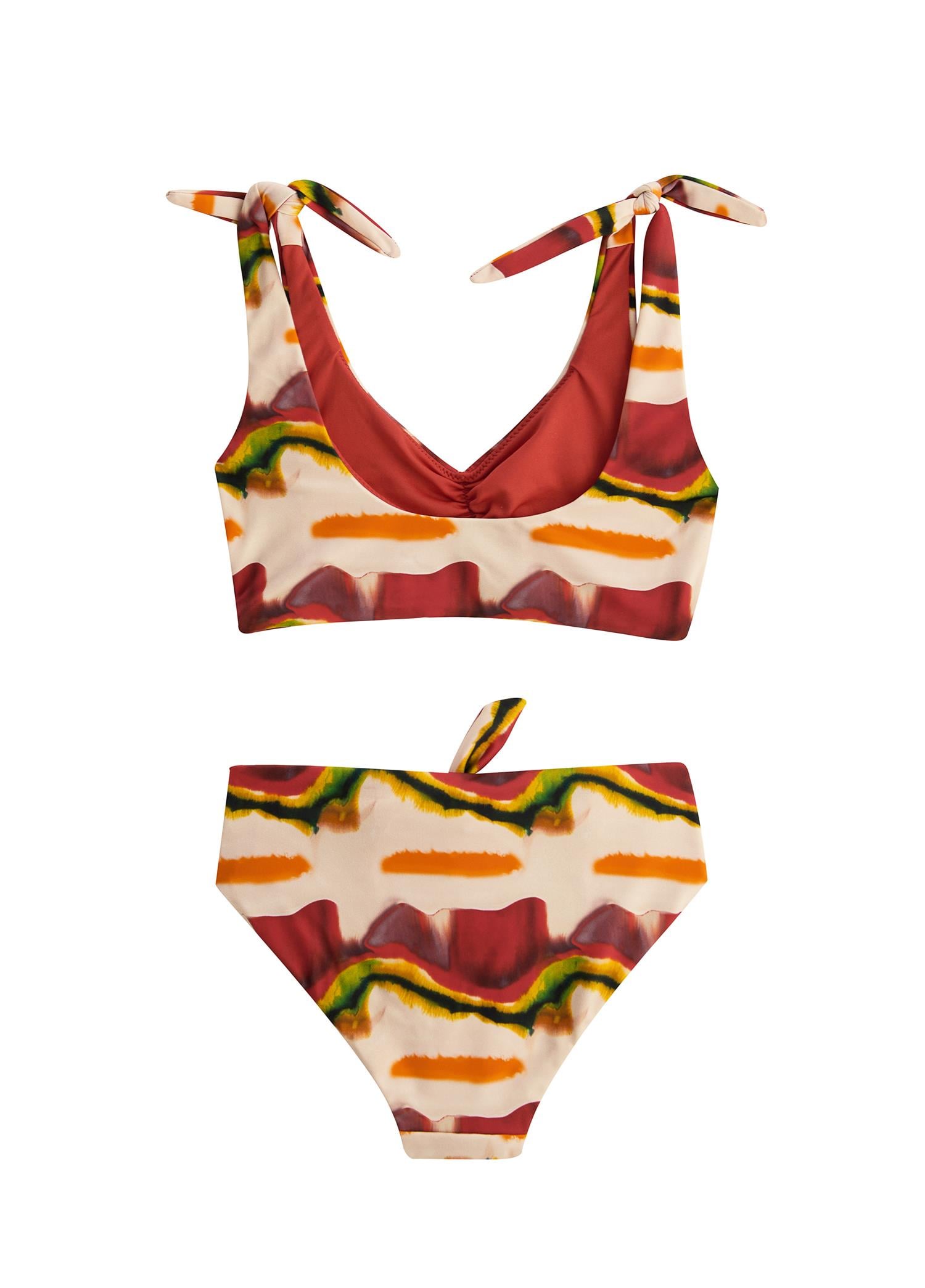 Ellie Desenli Çocuk Bikini Takımı-Limited Edition