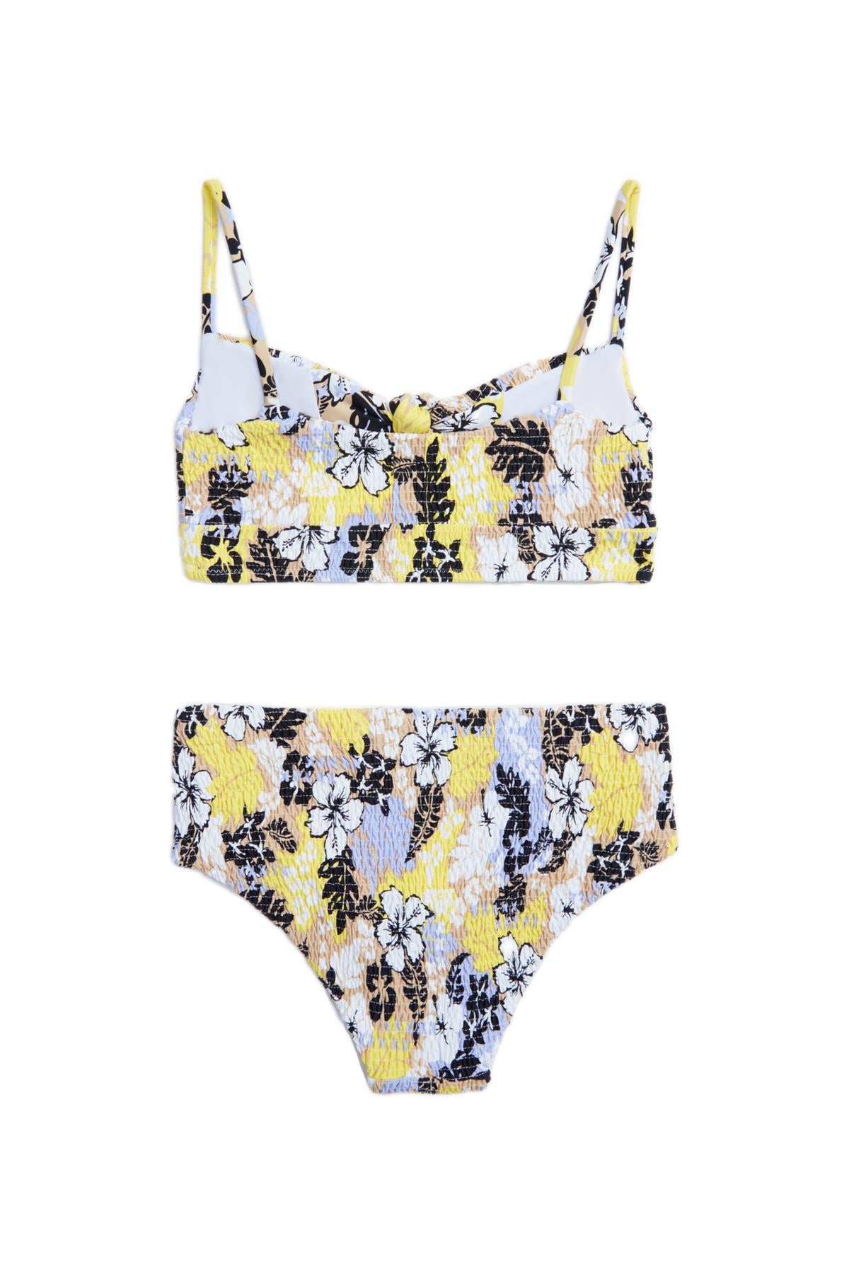 Jaine - Çiçek Desenli Gipeli Bikini