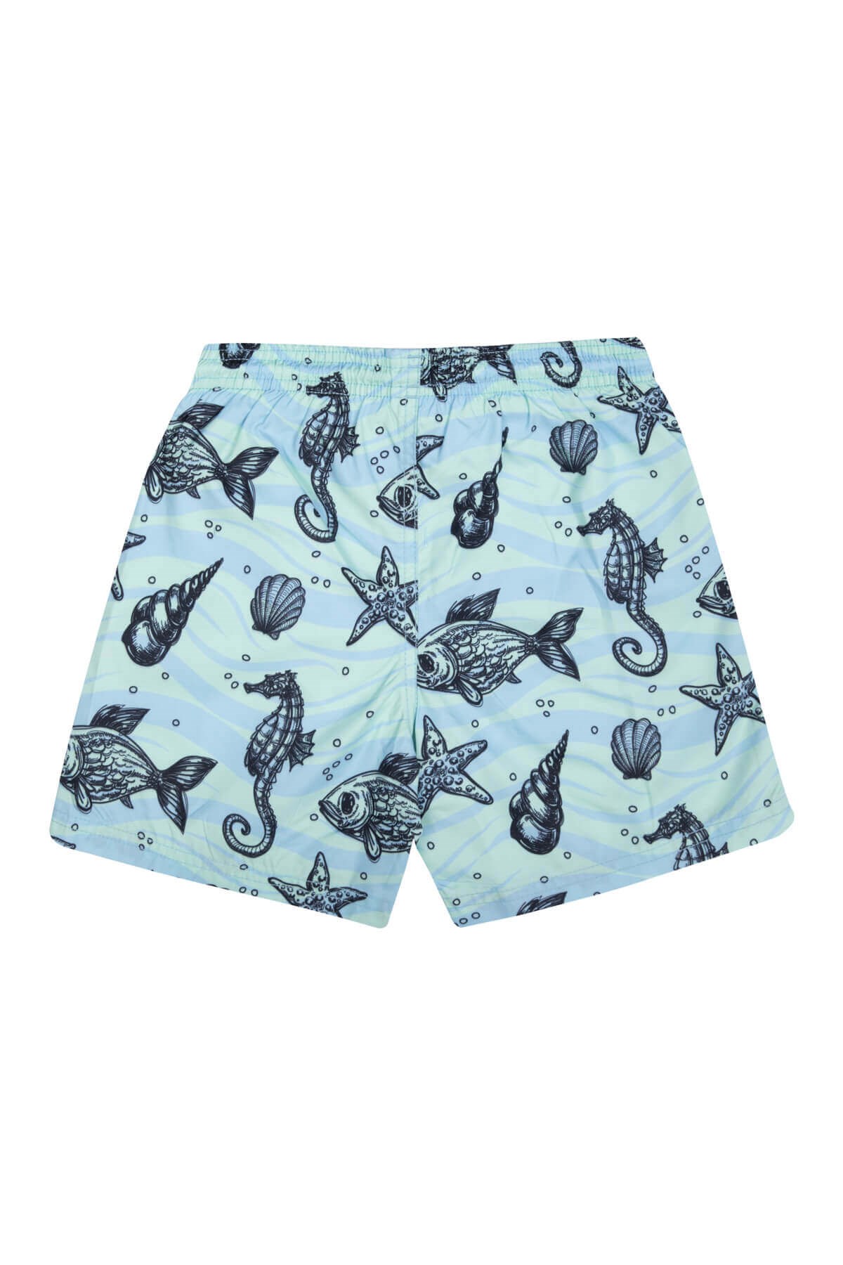 Lue Kids - Desenli çocuk deniz şortu