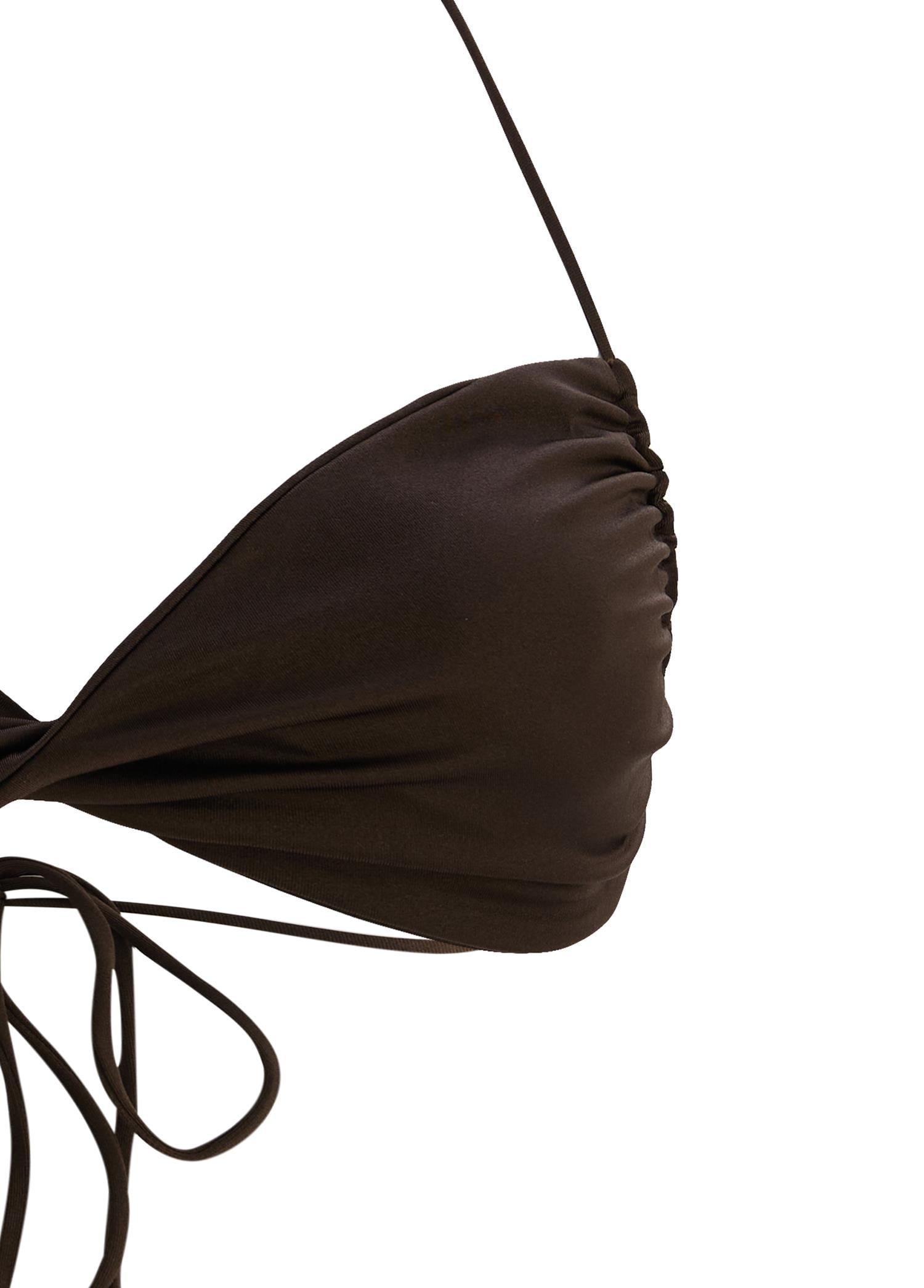 Sophia Kahverengi Twist Kadın Bikini Takımı