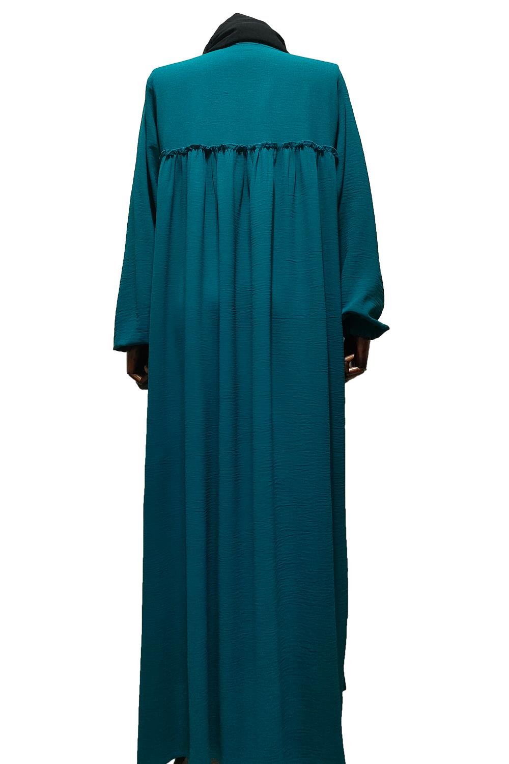 İnci Robalı Siyah Elbise Elbise