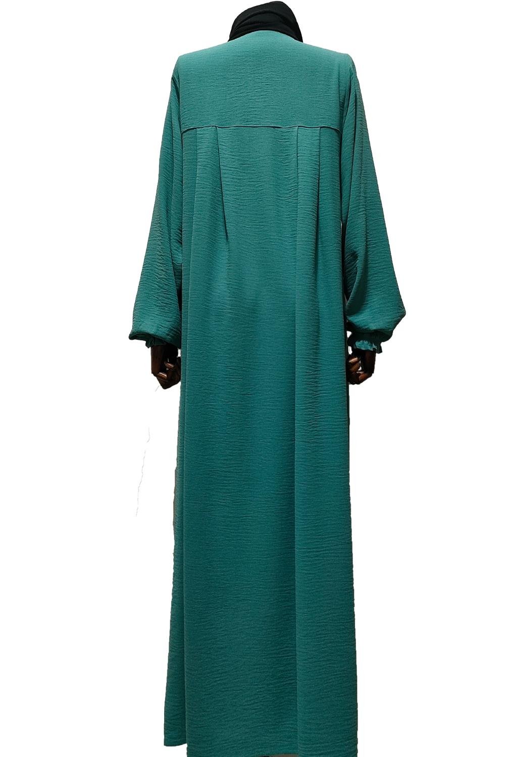 DÜZ ROBALI ELBİSE AEROBİN - MİNT Elbise