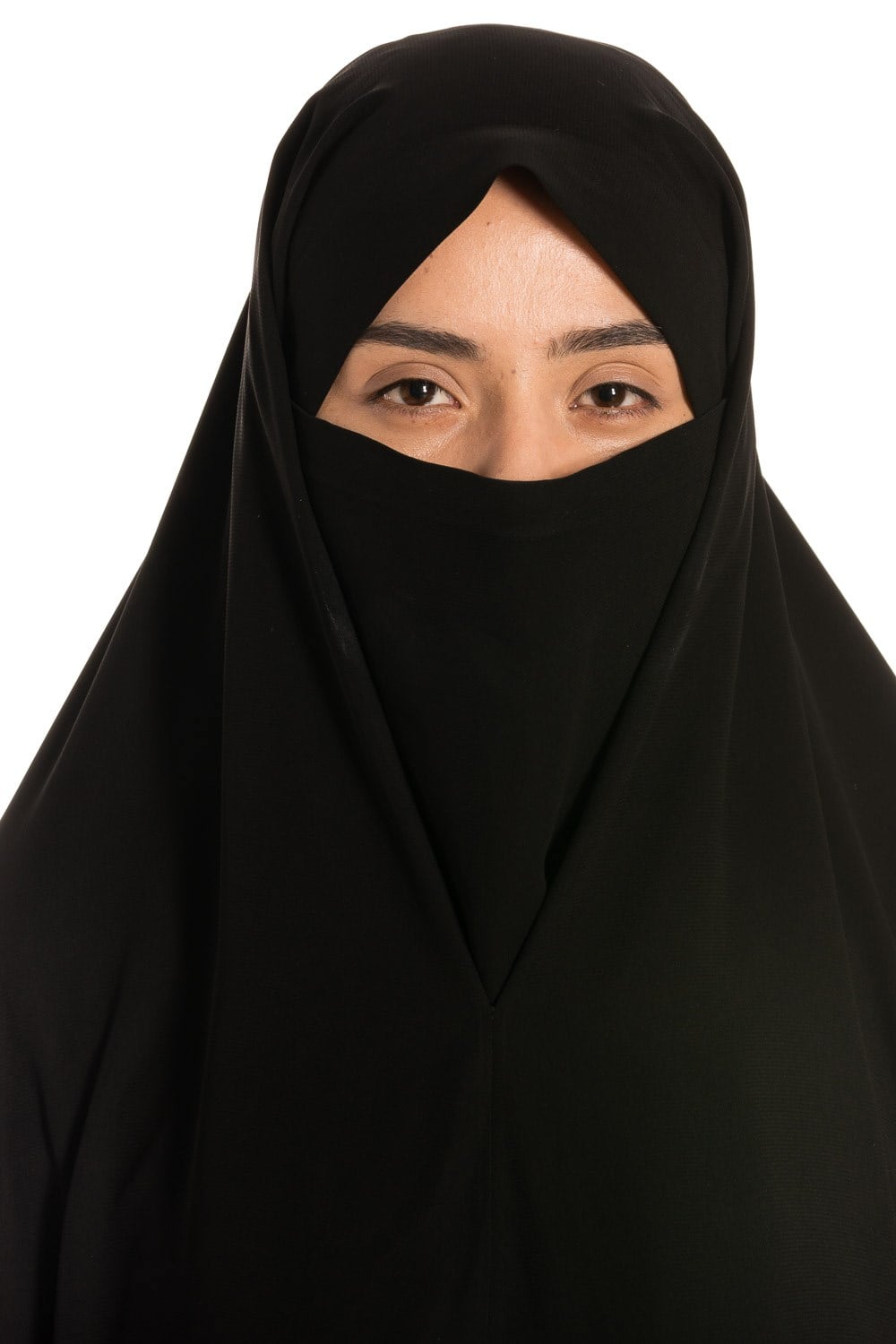 Full Charsaf with Pinned Hidden Veil (Custom Made) Çarşaf
