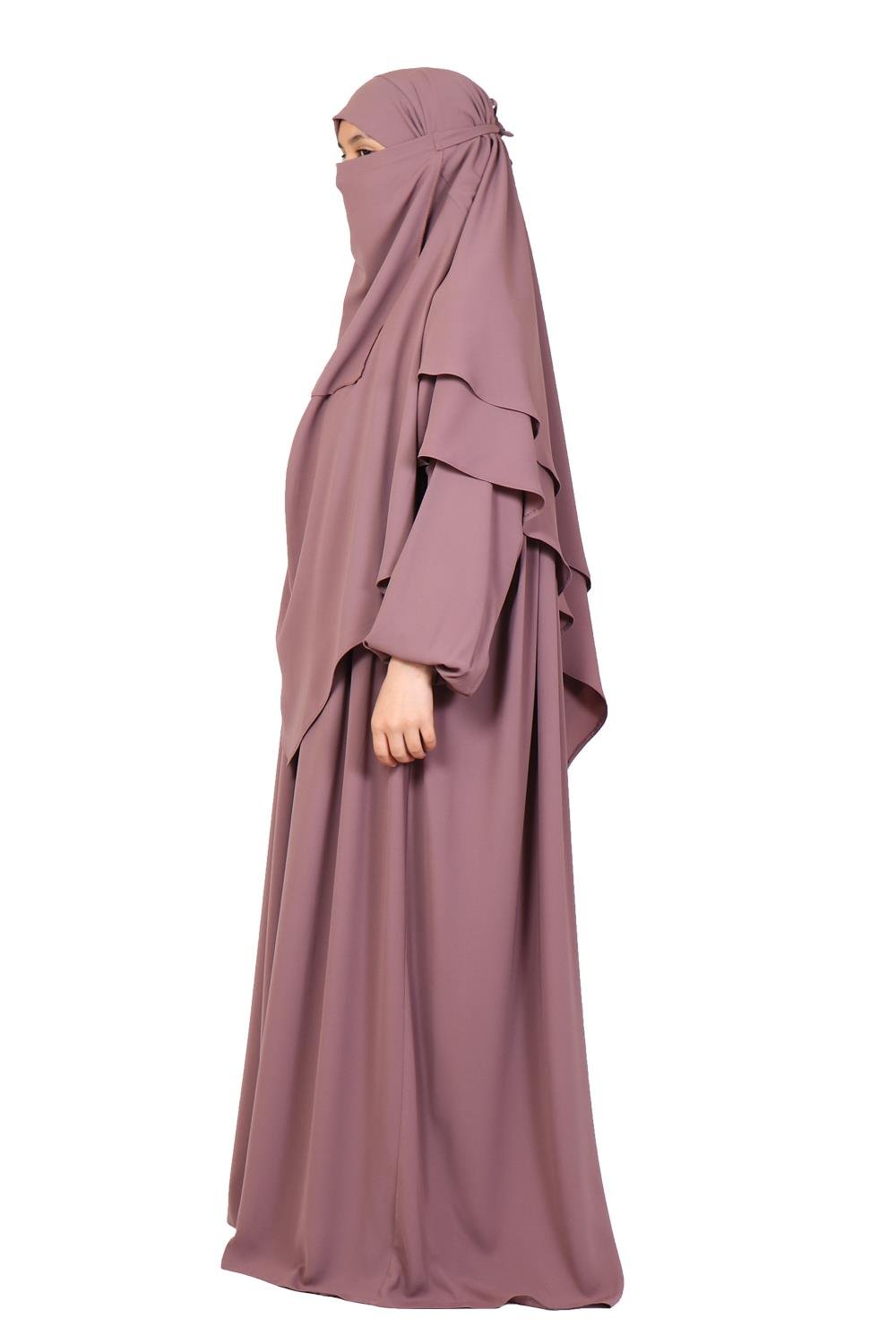 Sufle Elbise Takım - Gül Çarşaf