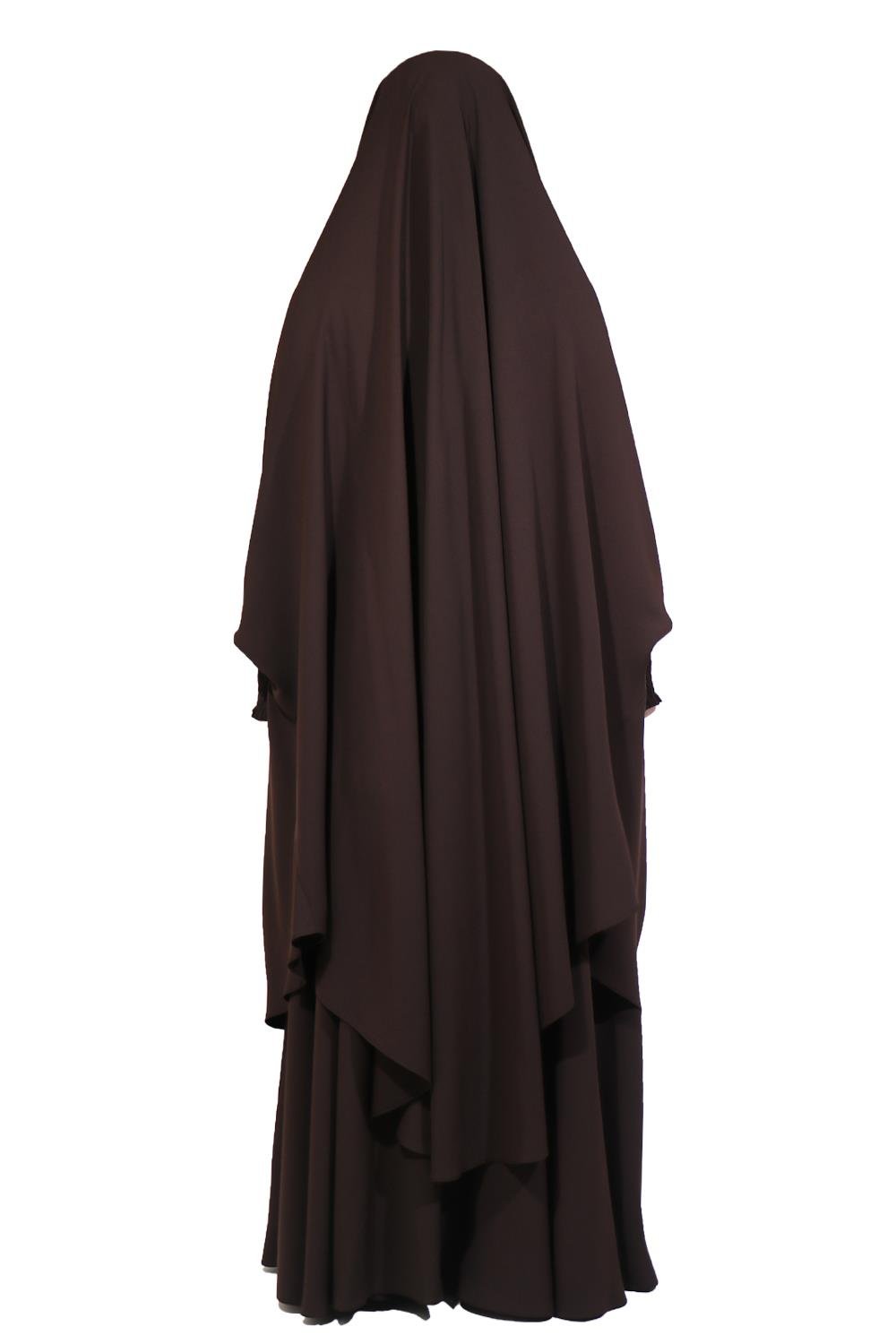 Sultanbaş Afgan İki Parça - Kahve Çarşaf