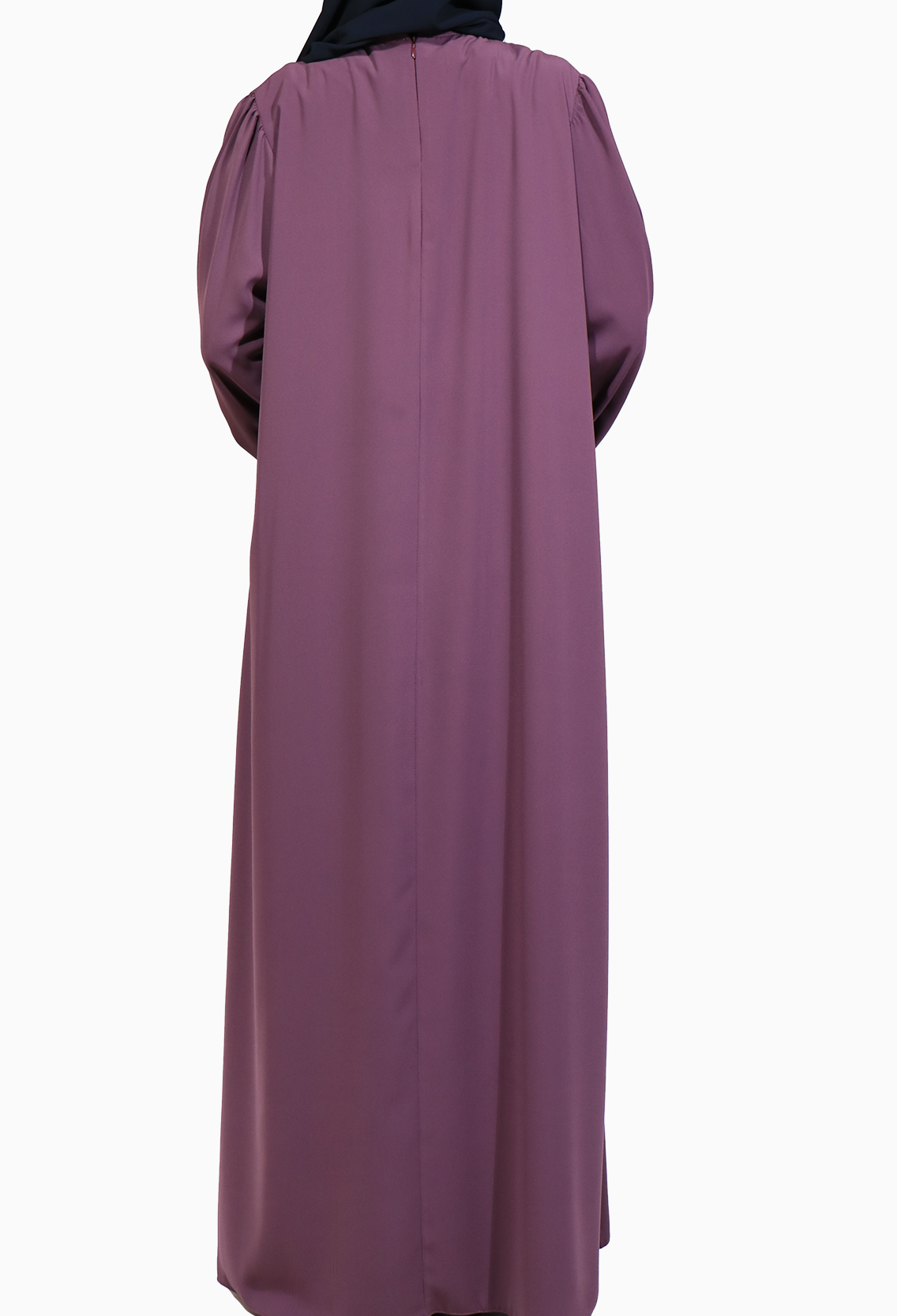 TAŞLI ÇAN ELBİSE MEDİNE İPEĞİ -GÜL KURUSU Elbise