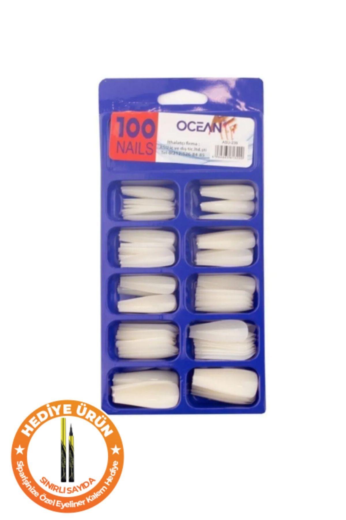 100'lü Kutulu Balerin Protez Takma Tırnak - 232