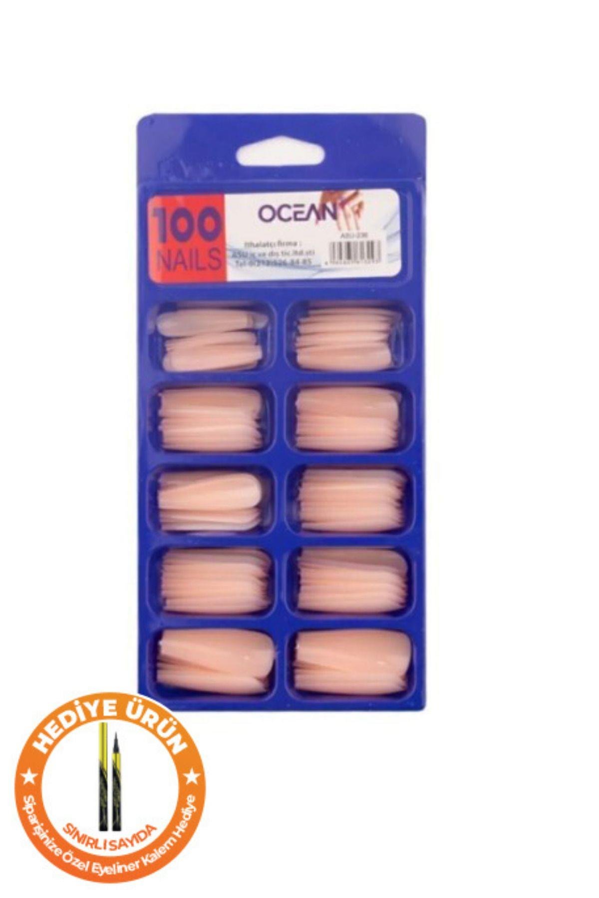 100'lü Kutulu Balerin Protez Takma Tırnak - 232