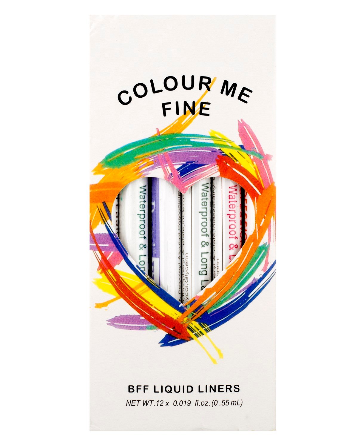 12 Renk Pen Eyeliner Seti