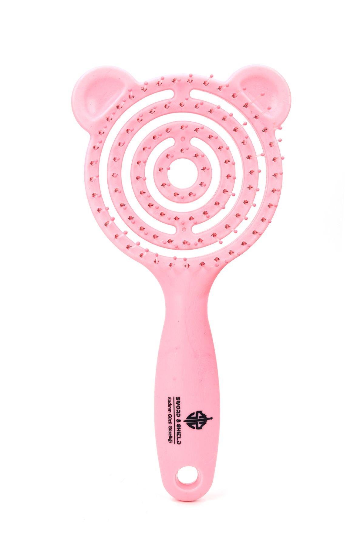 3d Pro Çocuk Saç Fırçası Pembe