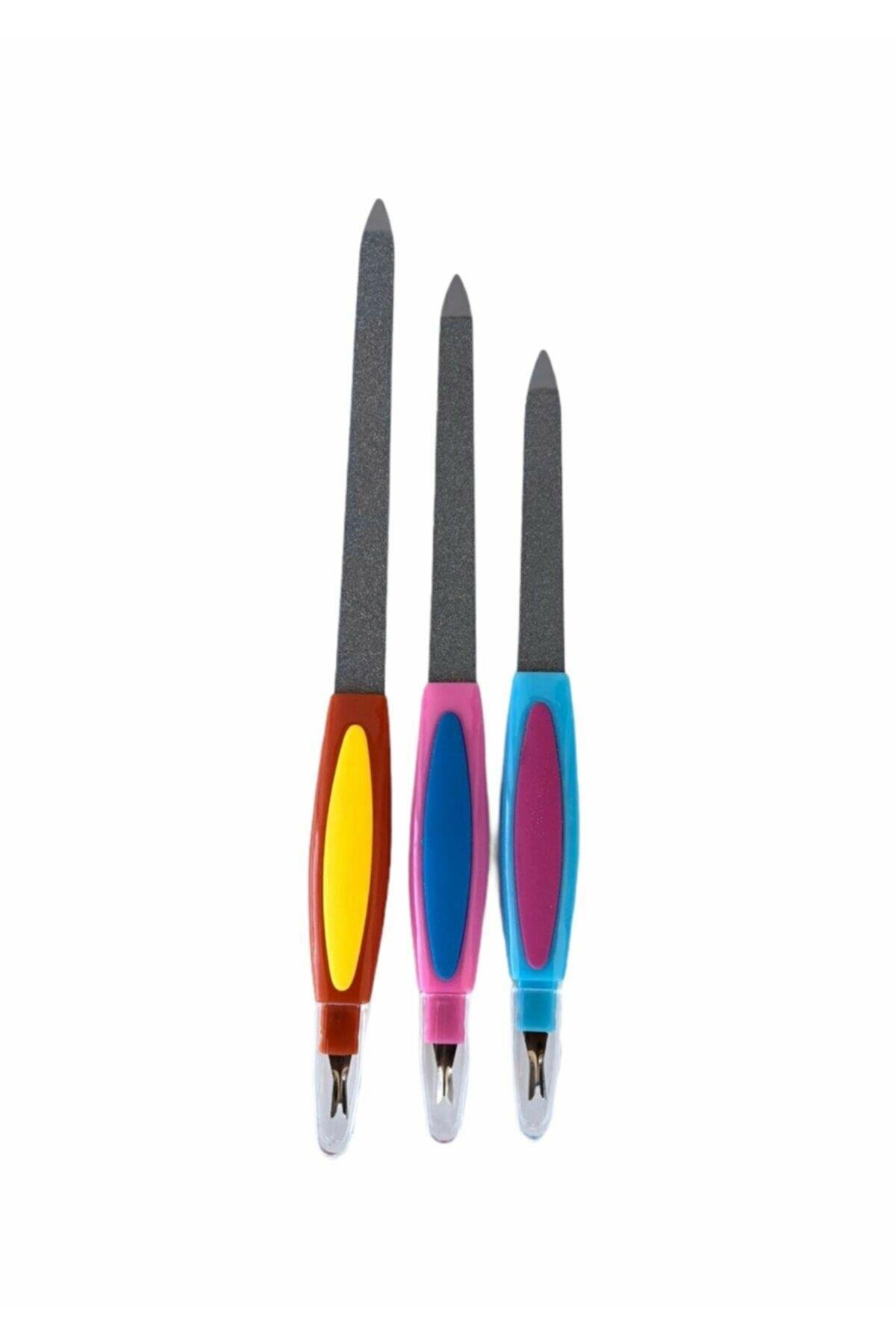 3'lü Çift Taraflı Tırnak Törpü Seti