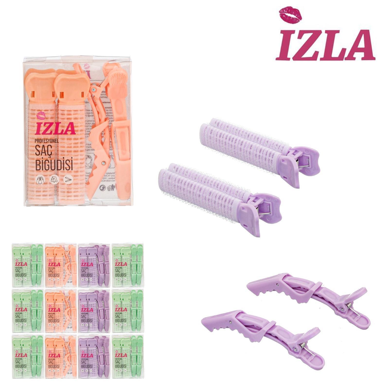 4'lü Toka ve Klipsi Saç Bigudisi Seti