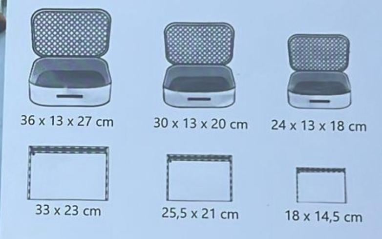 6 Parça Çizgili Valiz İçi Düzenleyici Seti Seyahat Organizeri Lüks Bavul Çantası