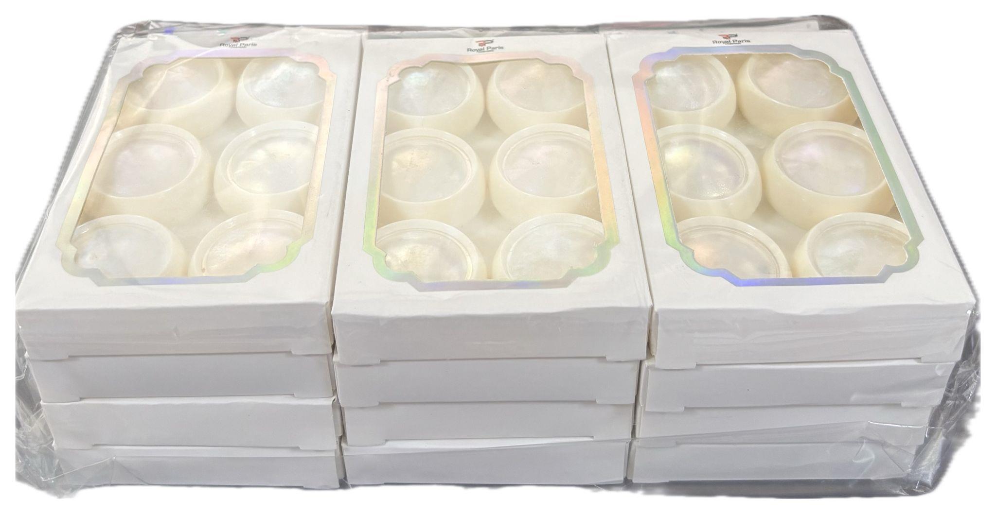 6 Renkli Nail Art - Ayna Efektli Krom İnci Tozu Seti