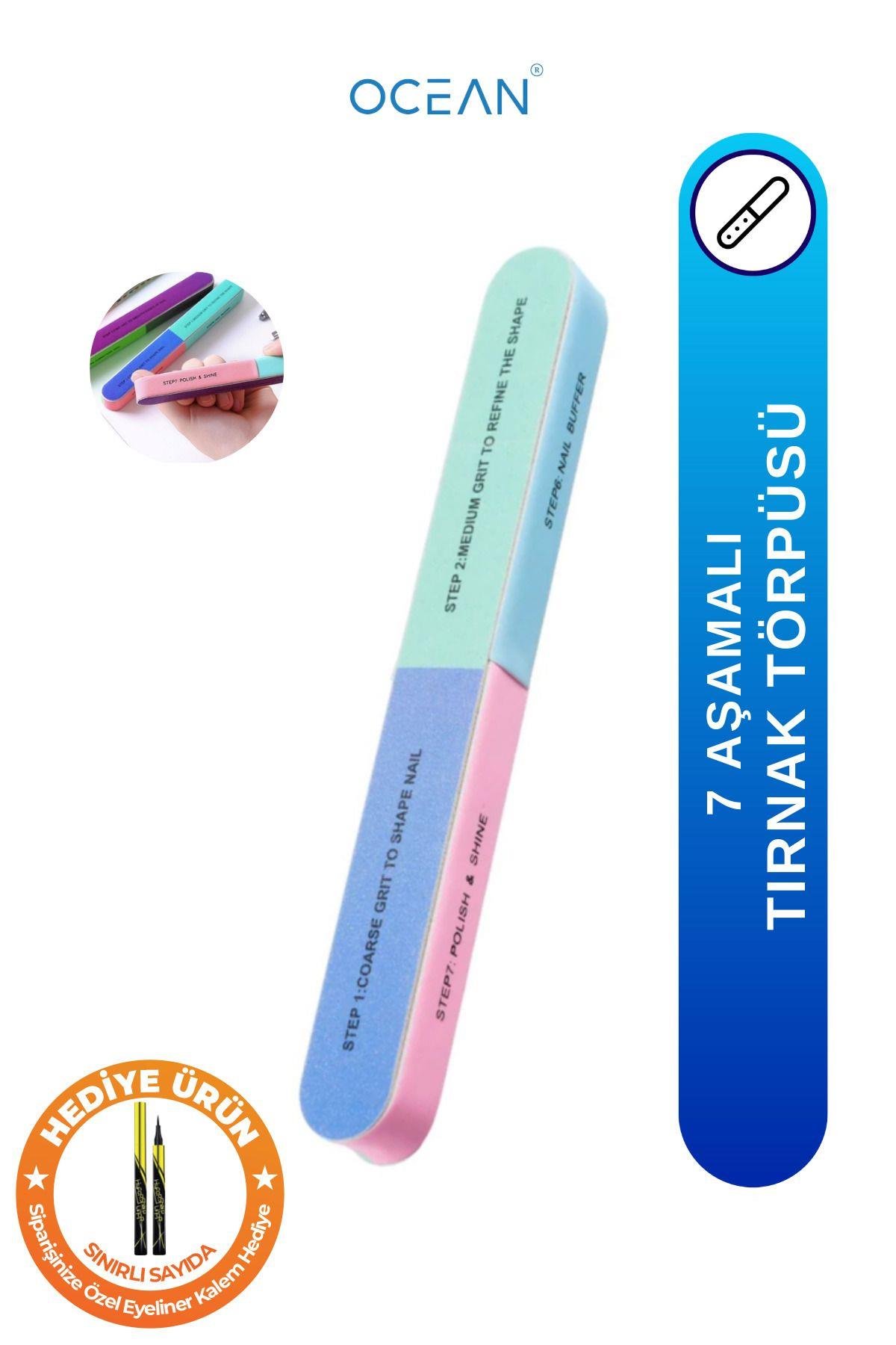 7 Aşamalı Kolay Taşınabilir Tırnak Törpüsü